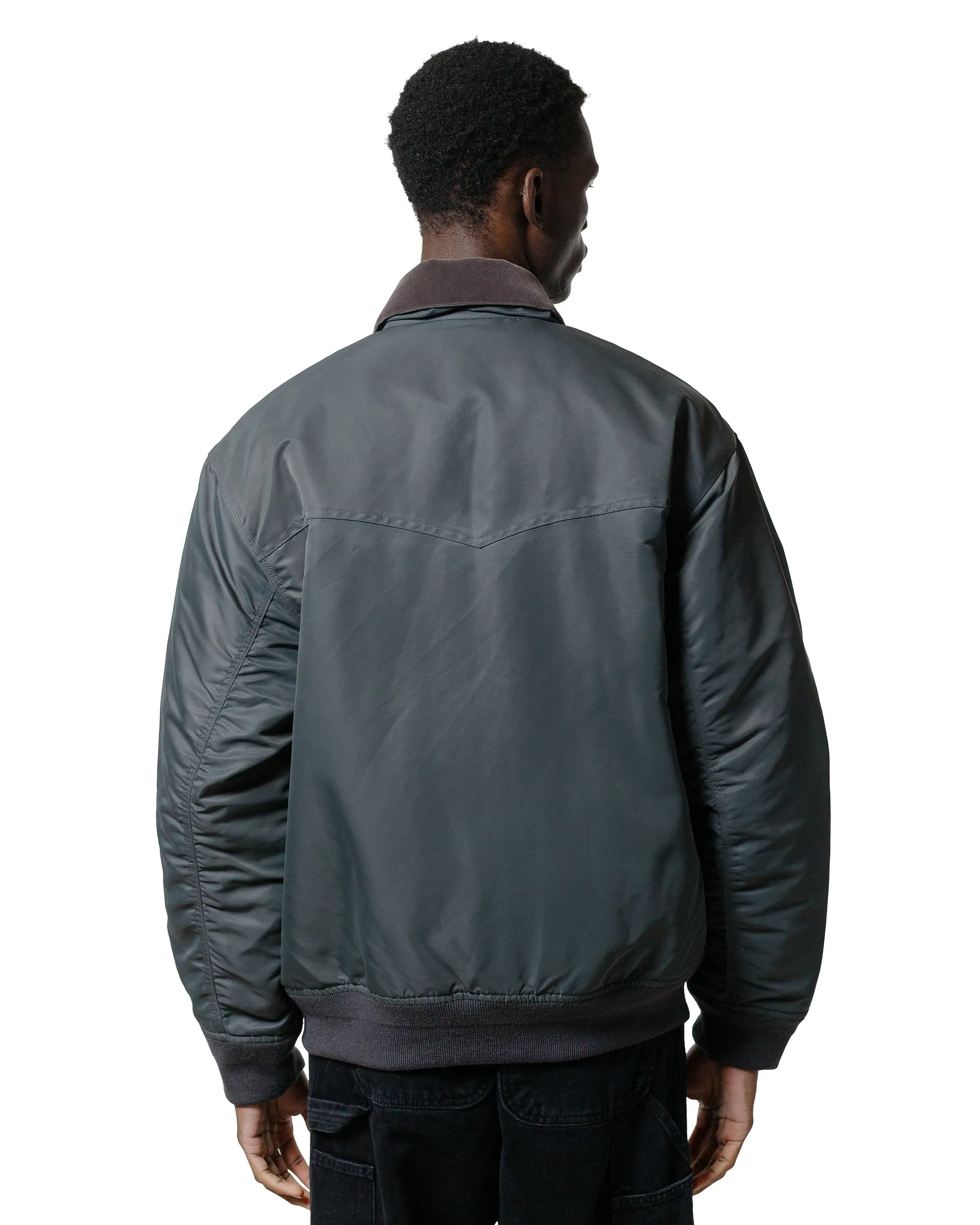 Carhartt W.I.P. Santa Fe Alumni Jacket Graphite/Dark Fir sold by Lost & Found product image thumbnail 3