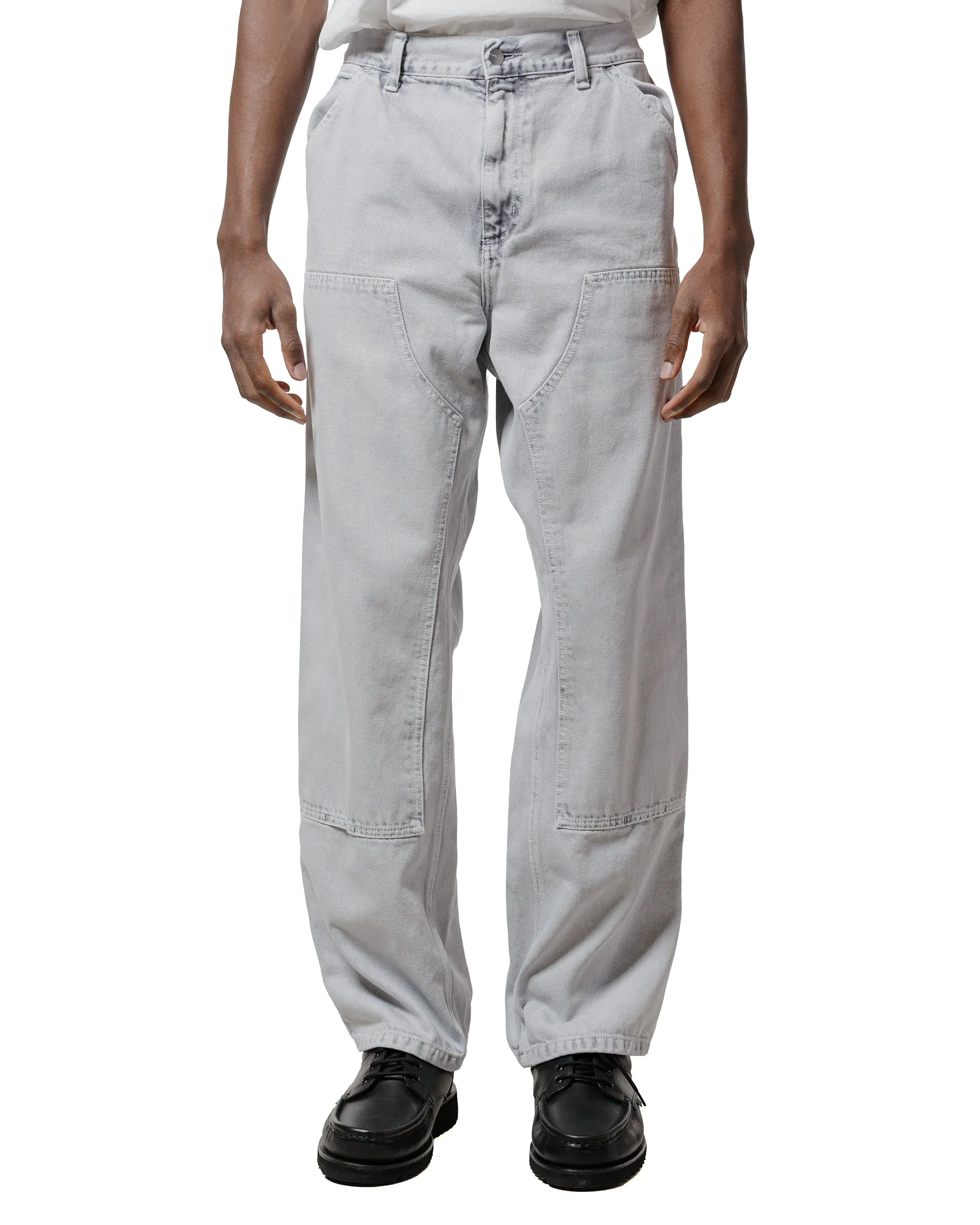 Carhartt W.I.P. Double Knee Pant Canvas Black Chalk Wash sold by Lost & Found product image thumbnail 2