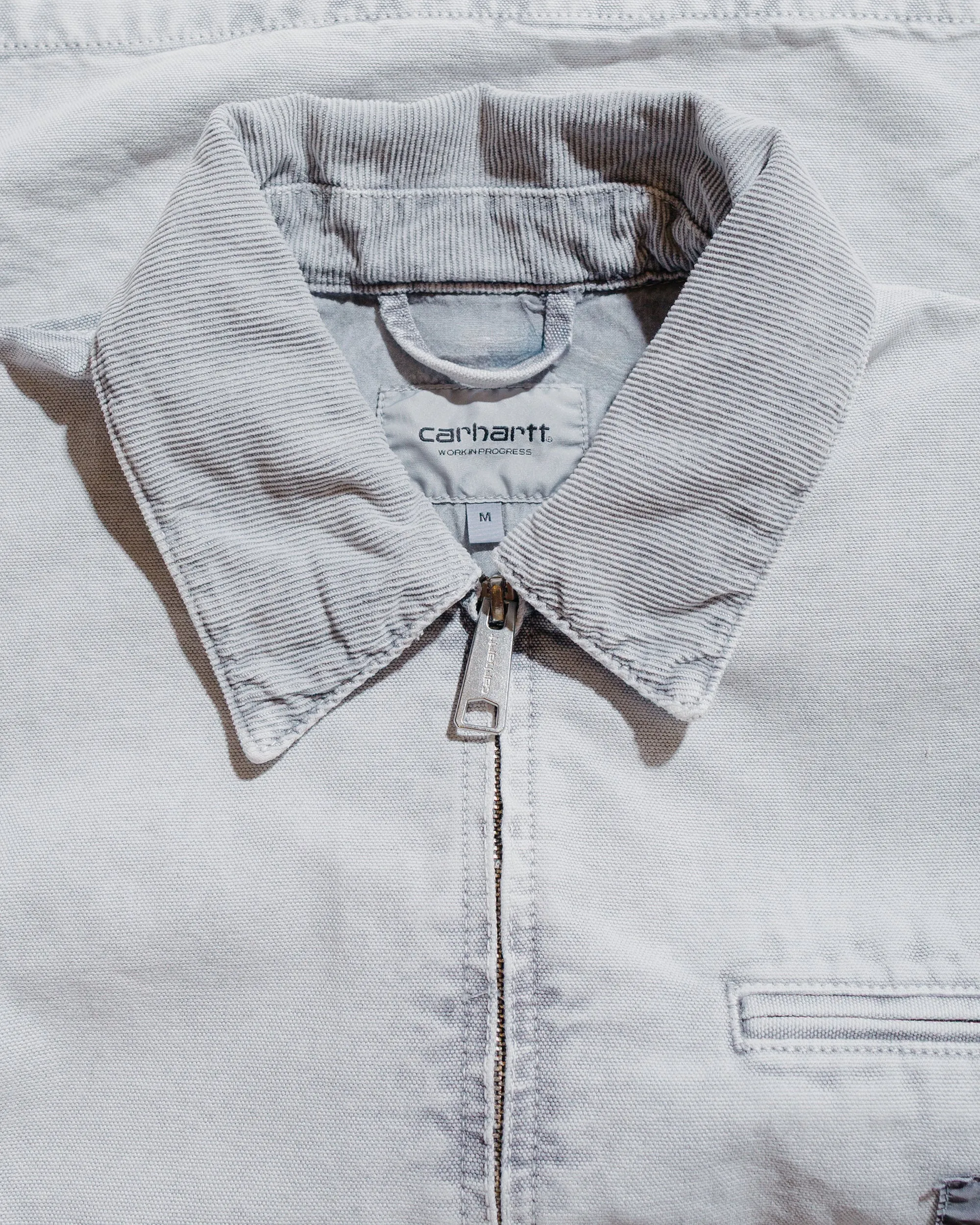 Carhartt W.I.P. OG Detroit Jacket Black/Black Chalk Washed sold by Lost & Found product image thumbnail 5