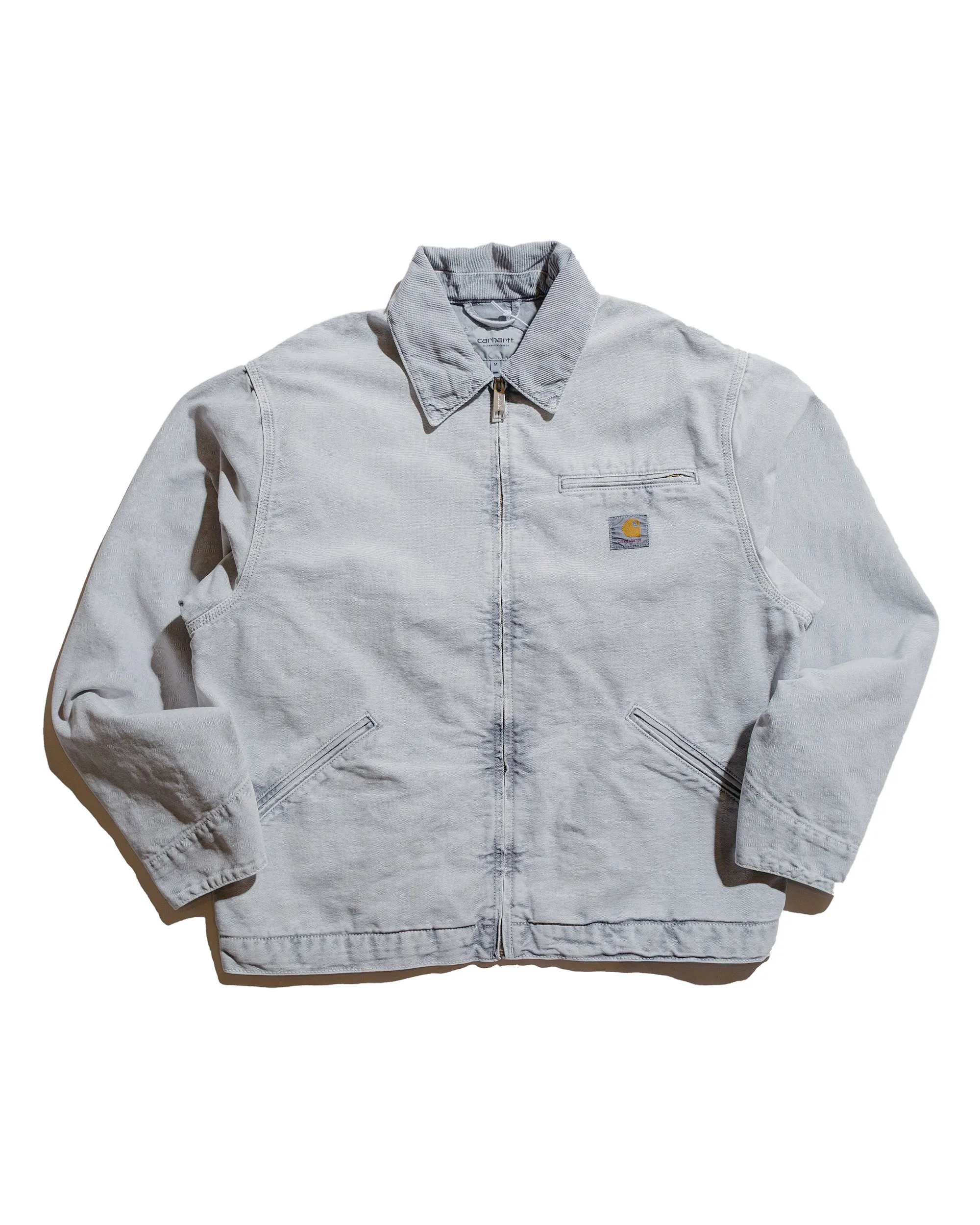 Carhartt W.I.P. OG Detroit Jacket Black/Black Chalk Washed sold by Lost & Found