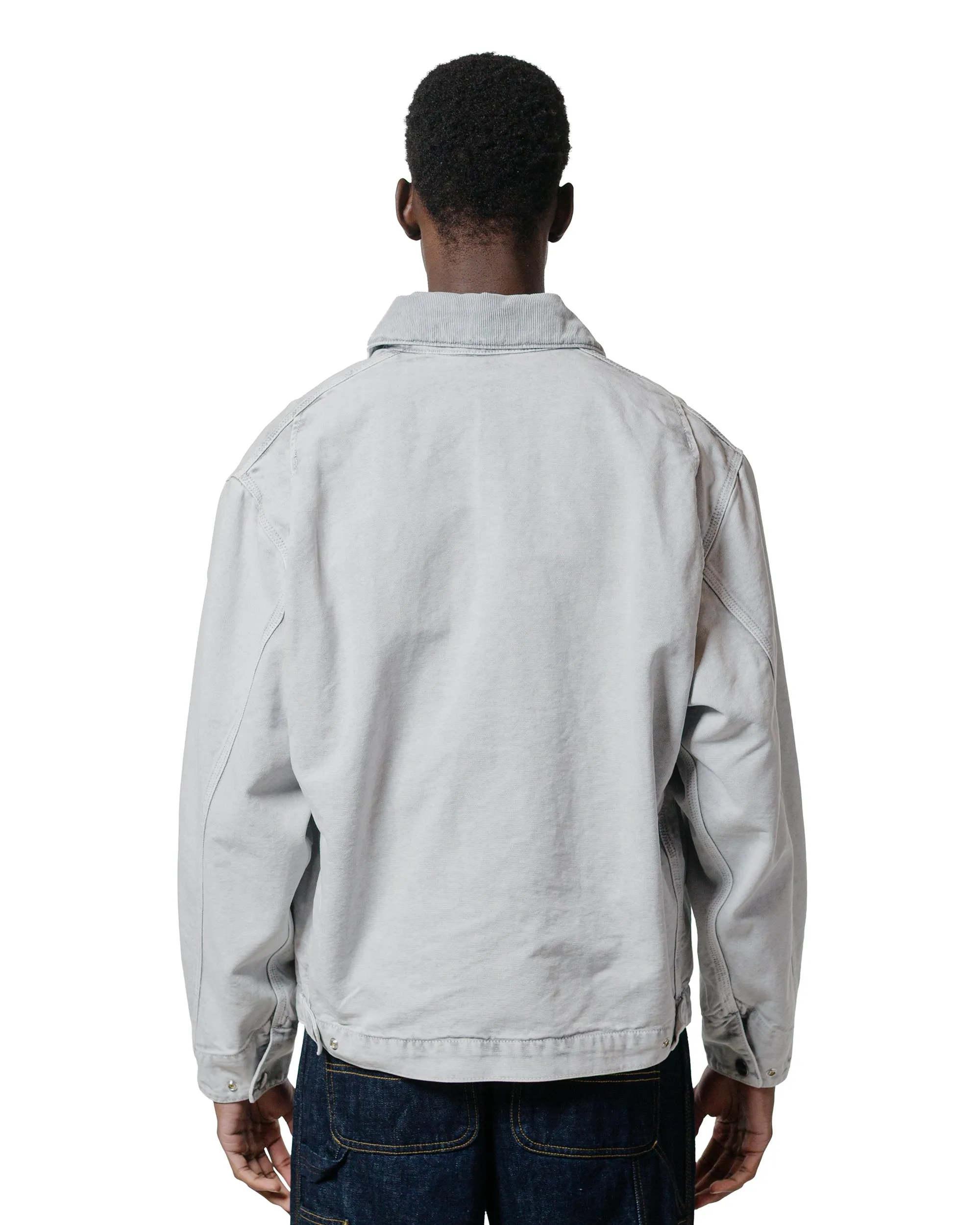 Carhartt W.I.P. OG Detroit Jacket Black/Black Chalk Washed sold by Lost & Found product image thumbnail 3