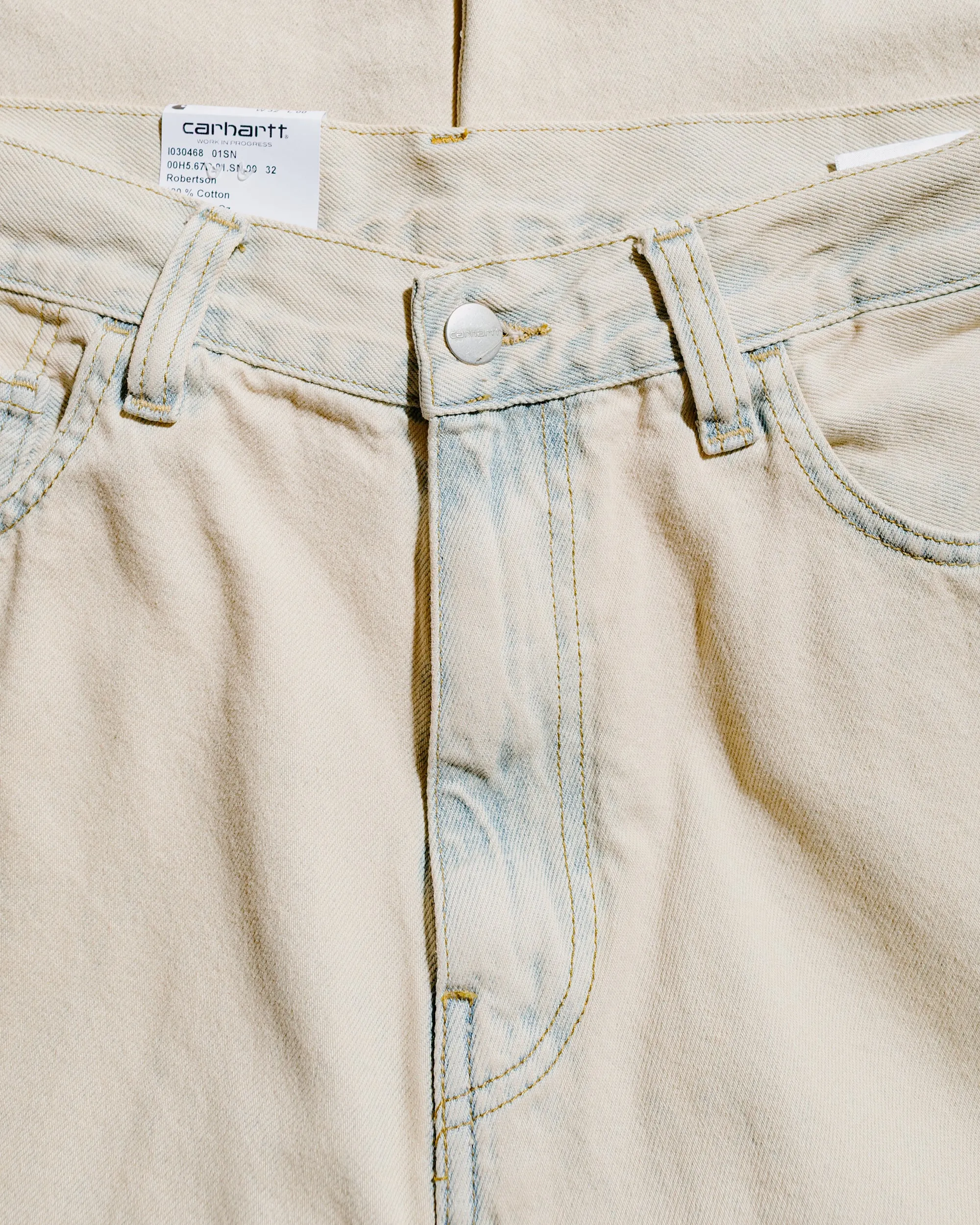 Carhartt W.I.P. Landon Pant Blue Sand Bleached sold by Lost & Found product image thumbnail 5