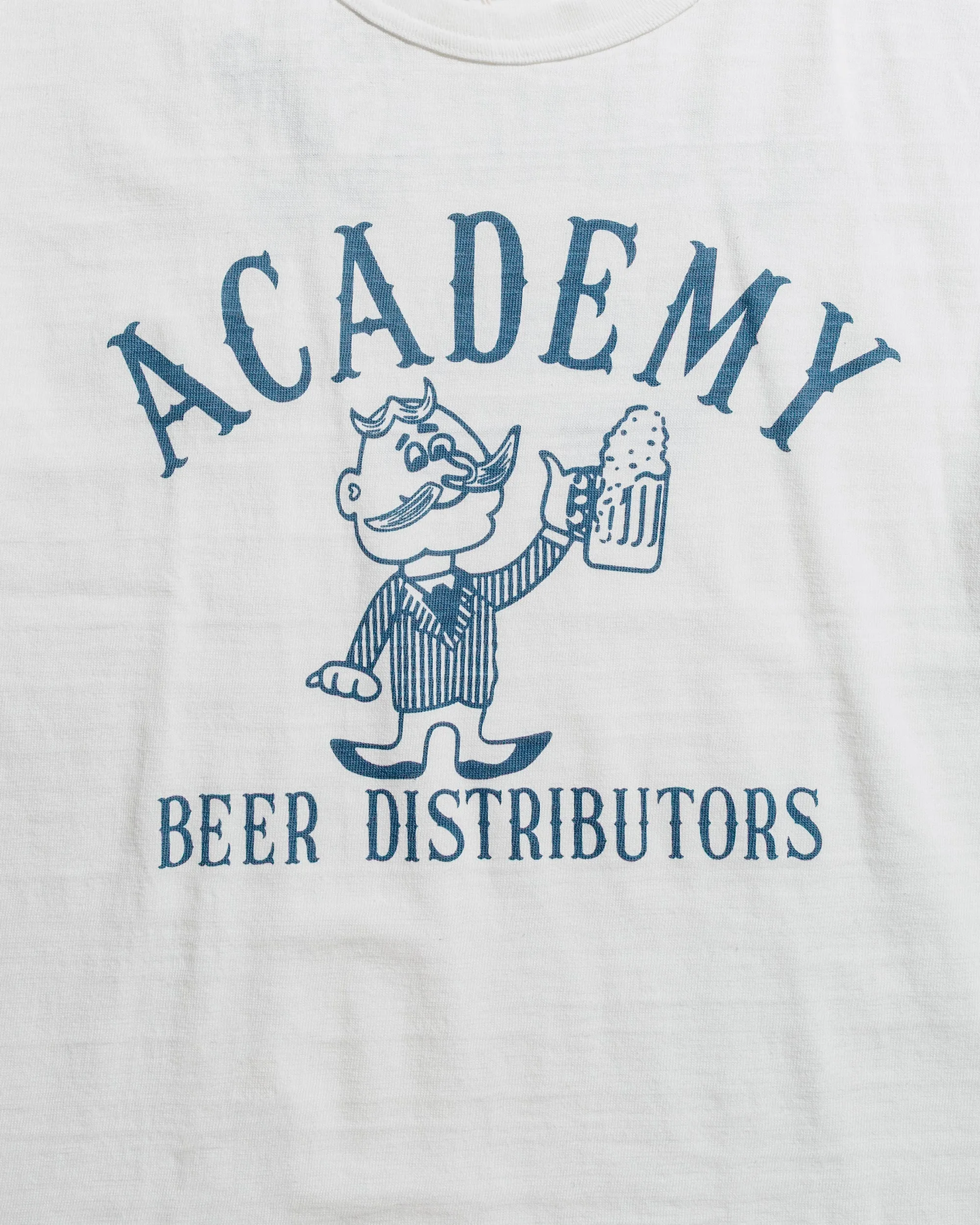 Warehouse Lot. JG-CS06 Academy Beer Distributors T Off White sold by Lost & Found product image thumbnail 4