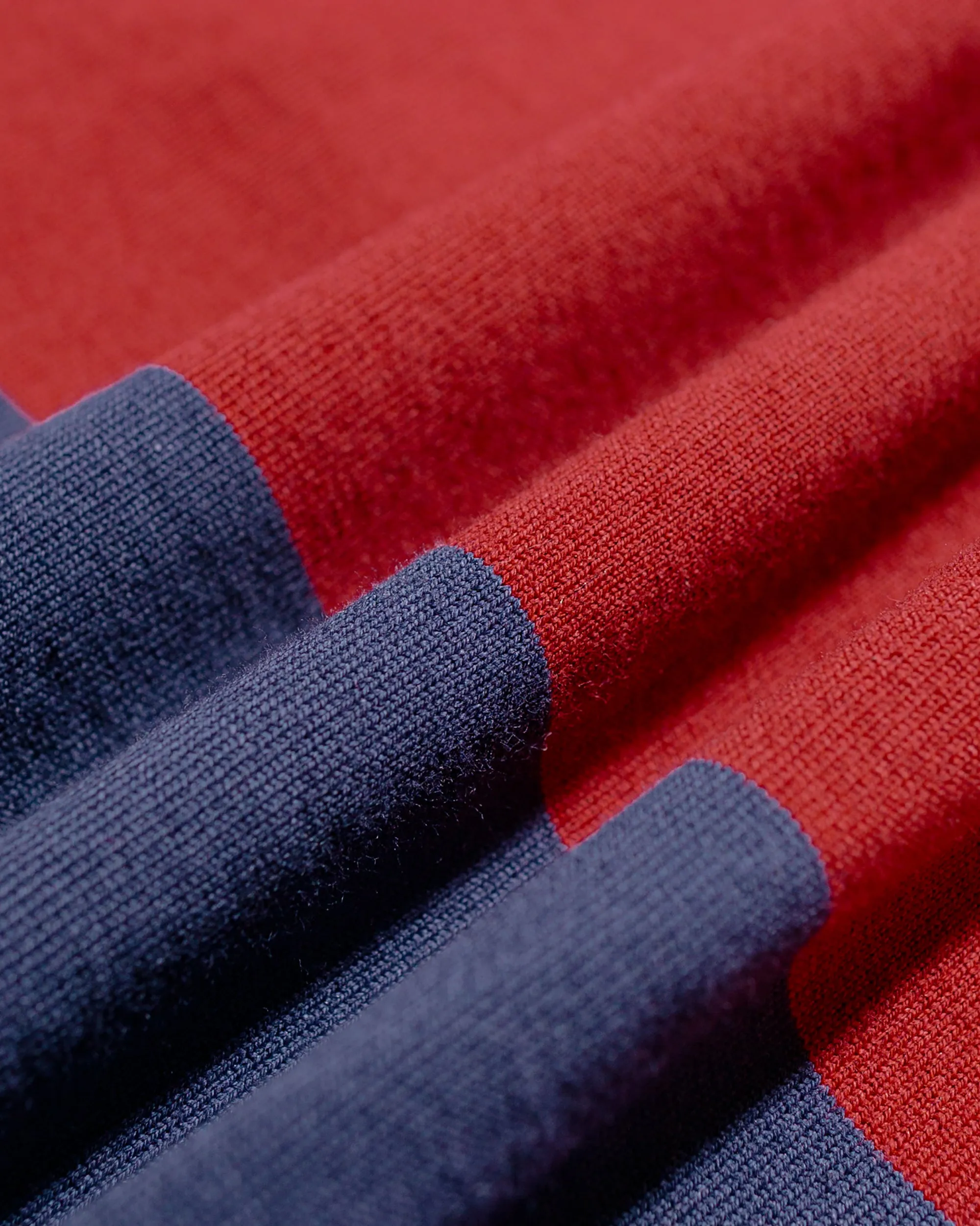 Warehouse Lot. 4108 S/S 4in Border Tee Navy/Bordeaux sold by Lost & Found product image thumbnail 5