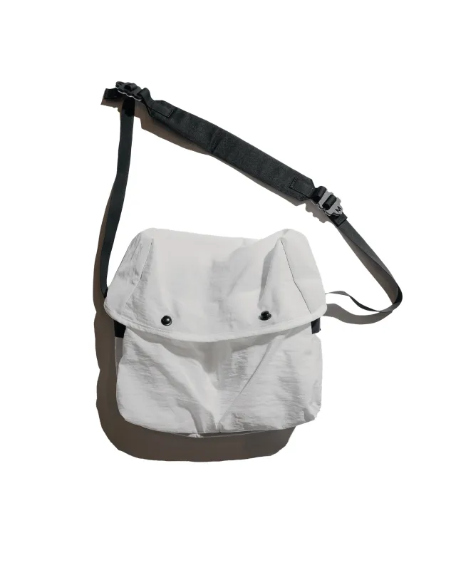 MAN-TLE R19 Gear-4 Mini Messenger White Nylon sold by Lost & Found