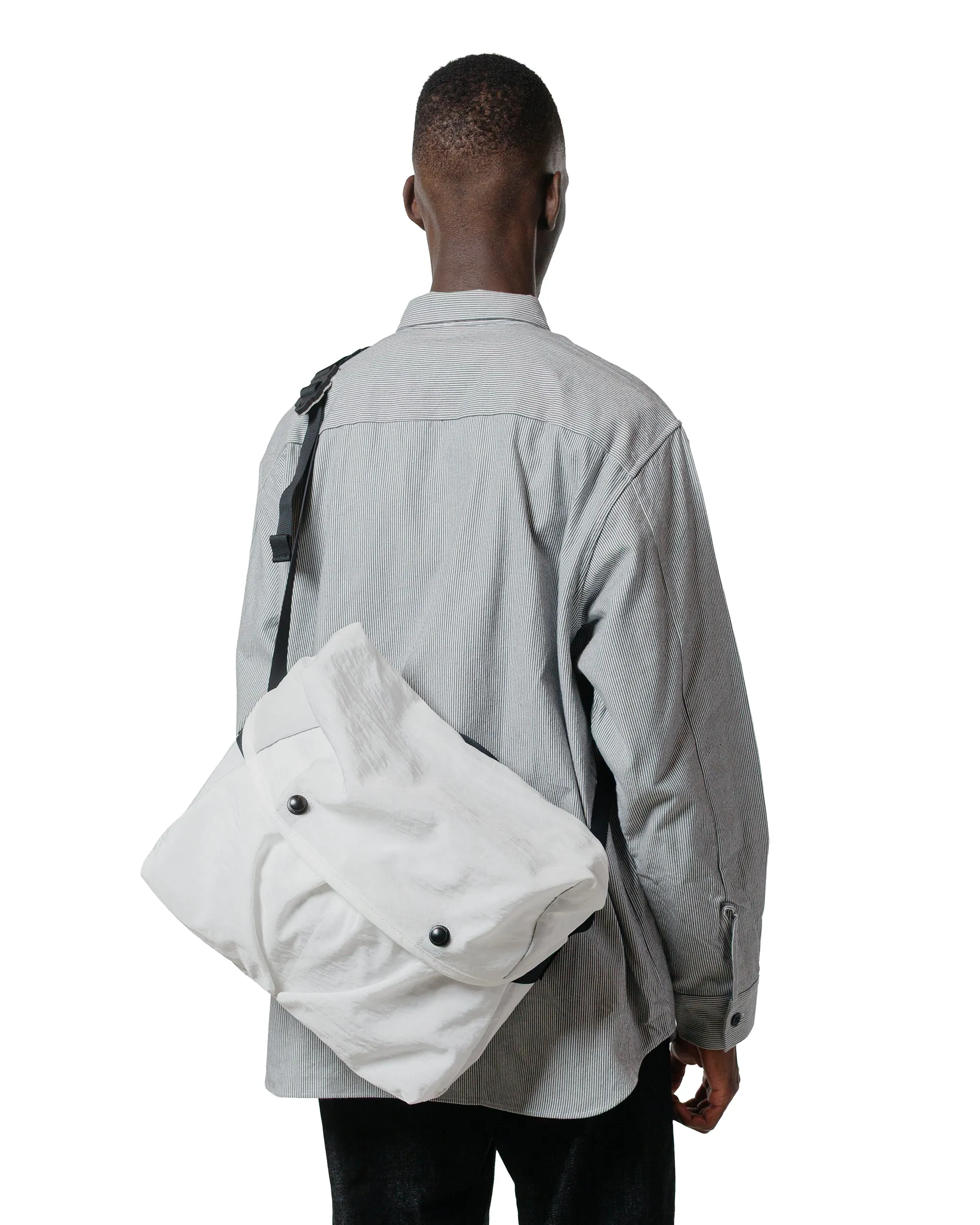 MAN-TLE R19 Gear-4 Mini Messenger White Nylon sold by Lost & Found product image thumbnail 3