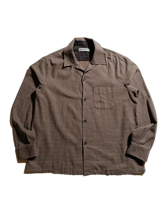 Our Legacy Heusen Shirt Endino Flannel Check sold by Lost & Found