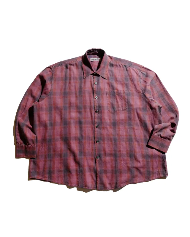 Our Legacy Borrowed Shirt Idaho Flannel Check sold by Lost & Found