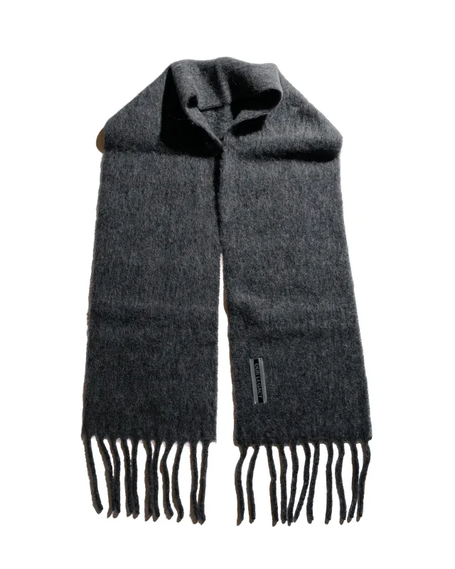 Our Legacy Estate Scarf Phantom Fuzzy Alpaca sold by Lost & Found