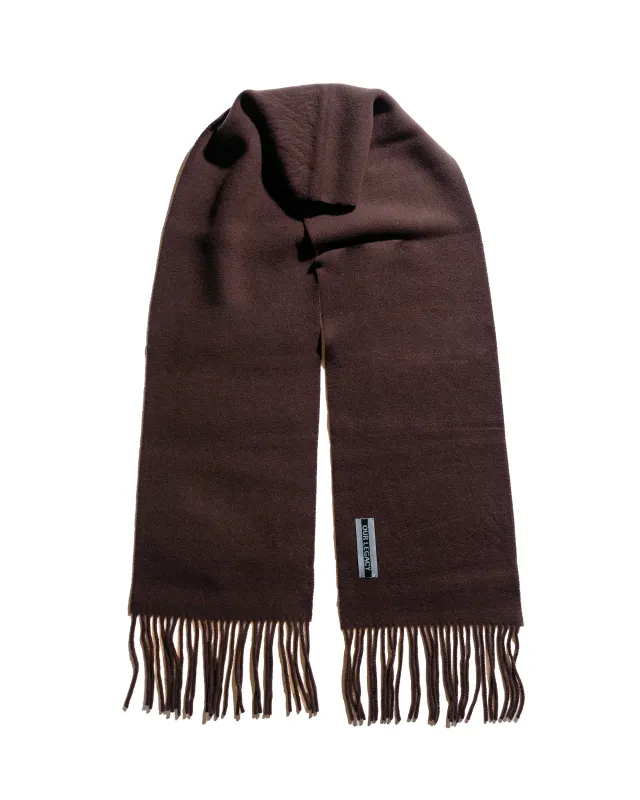 Our Legacy Estate Scarf Espresso Double Wool sold by Lost & Found