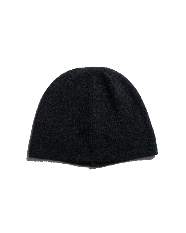 Our Legacy Beanie Black Fuzzy Alpaca sold by Lost & Found