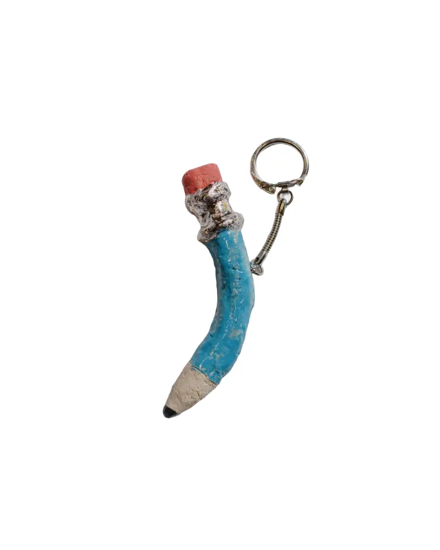 Truls Mårtensson Pencil Keychain Blue made by Lost & Found