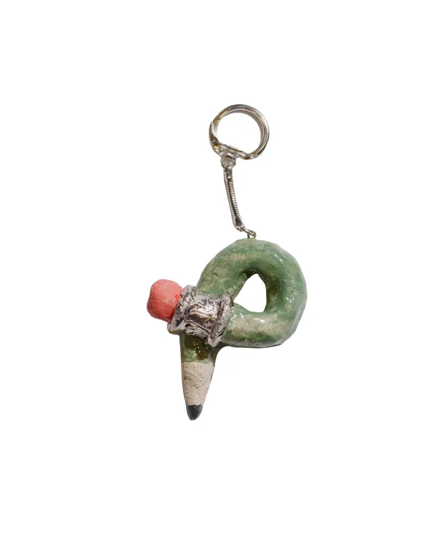 Truls Mårtensson Pencil Keychain Green made by Lost & Found