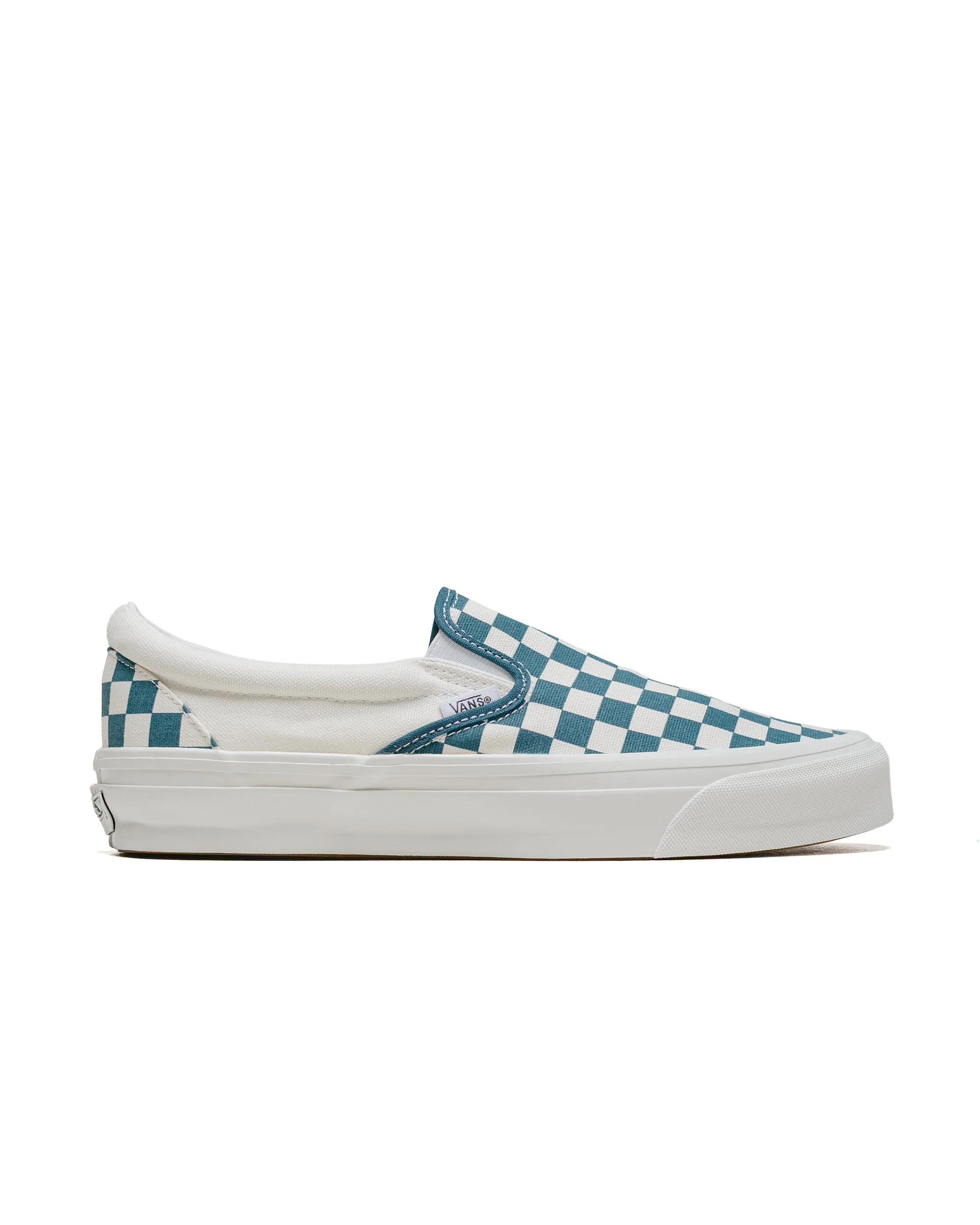 Vans Premium Slip-On 98 LX Checkerboard Stargazer Blue sold by Lost & Found