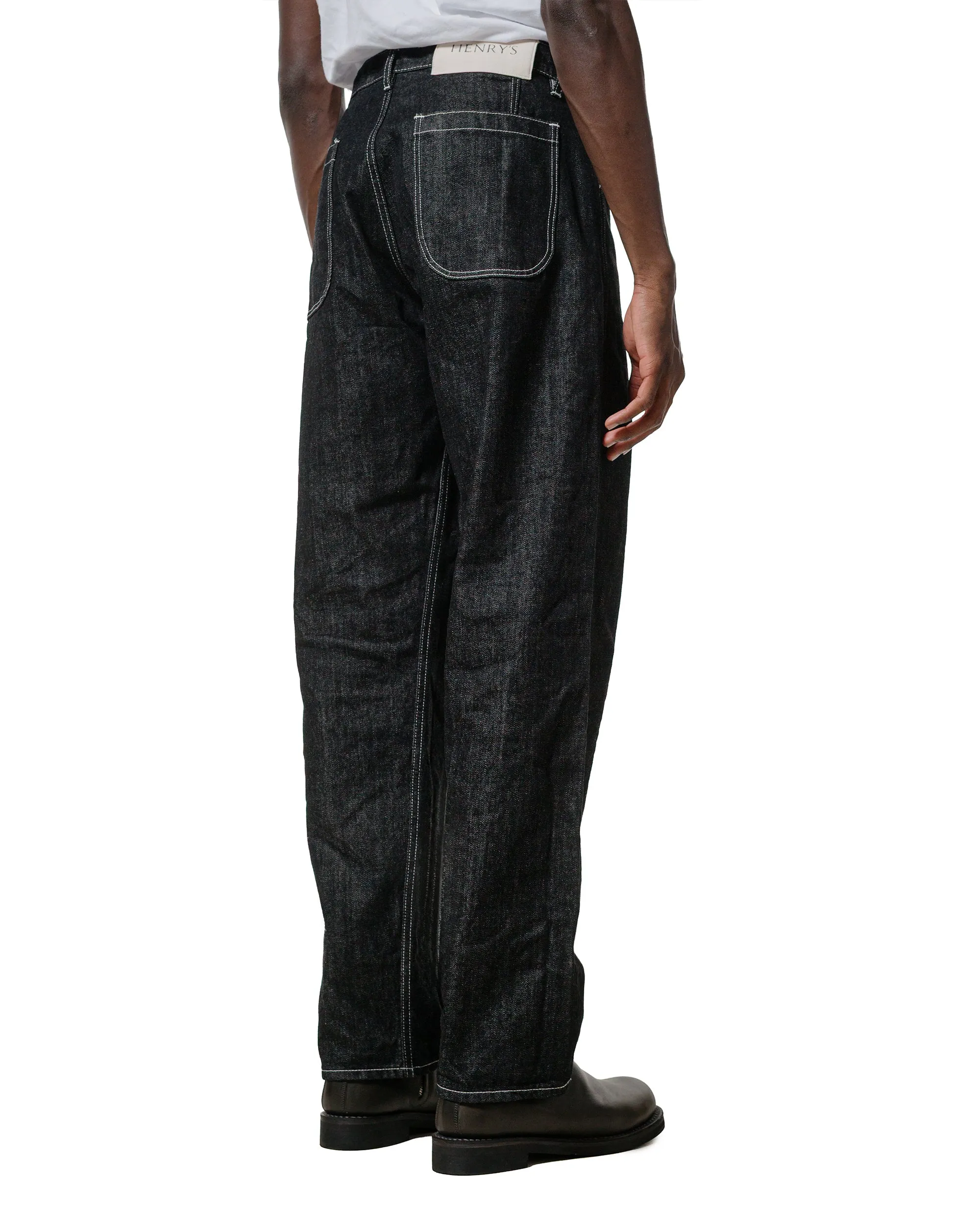 HENRY'S Rounded Jeans Black/Natural sold by Lost & Found product image thumbnail 3