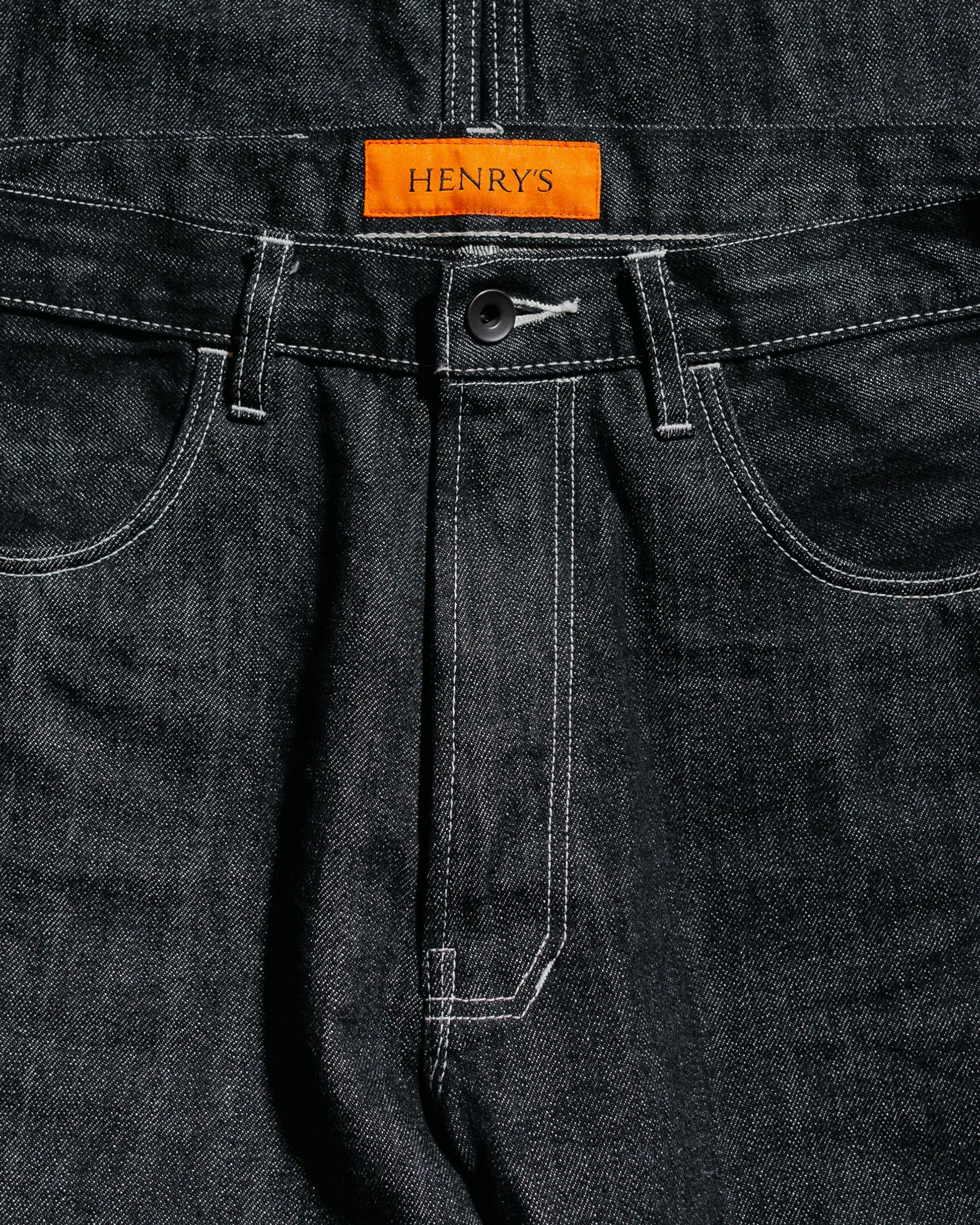 HENRY'S Rounded Jeans Black/Natural sold by Lost & Found product image thumbnail 5