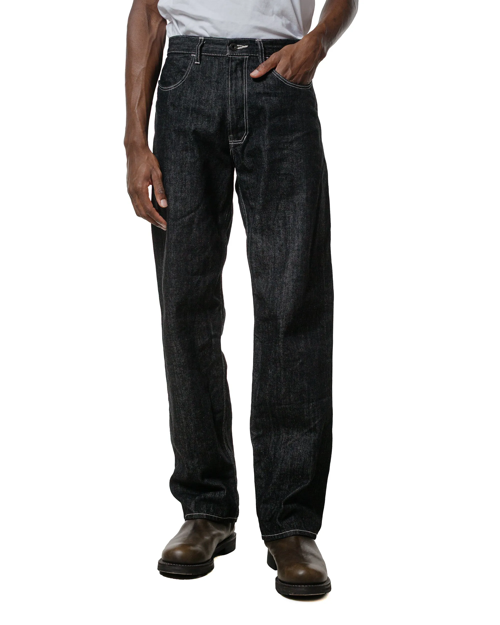 HENRY'S Rounded Jeans Black/Natural sold by Lost & Found product image thumbnail 2