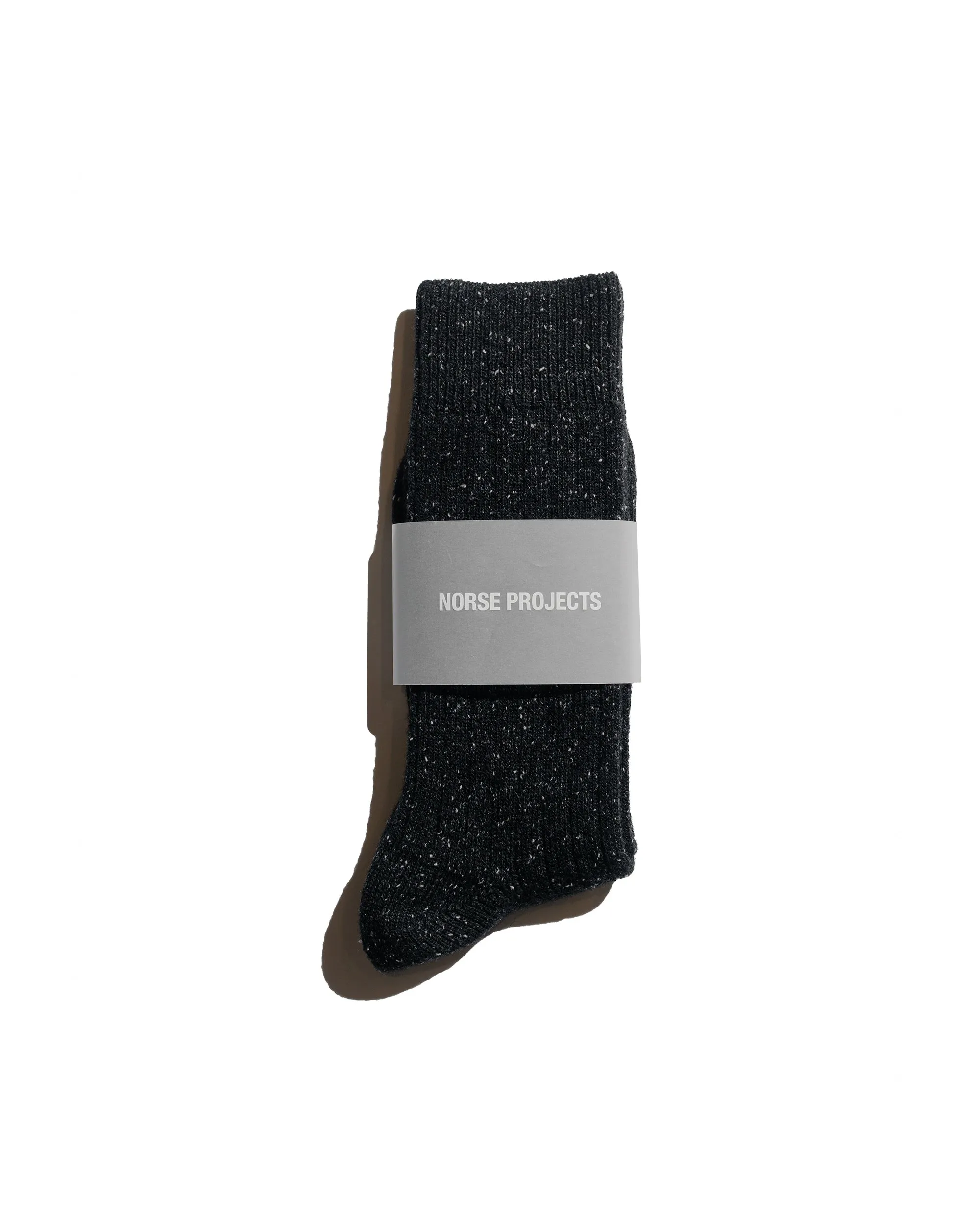 Norse Projects Bjarki Neps Charcoal Melange sold by Lost & Found