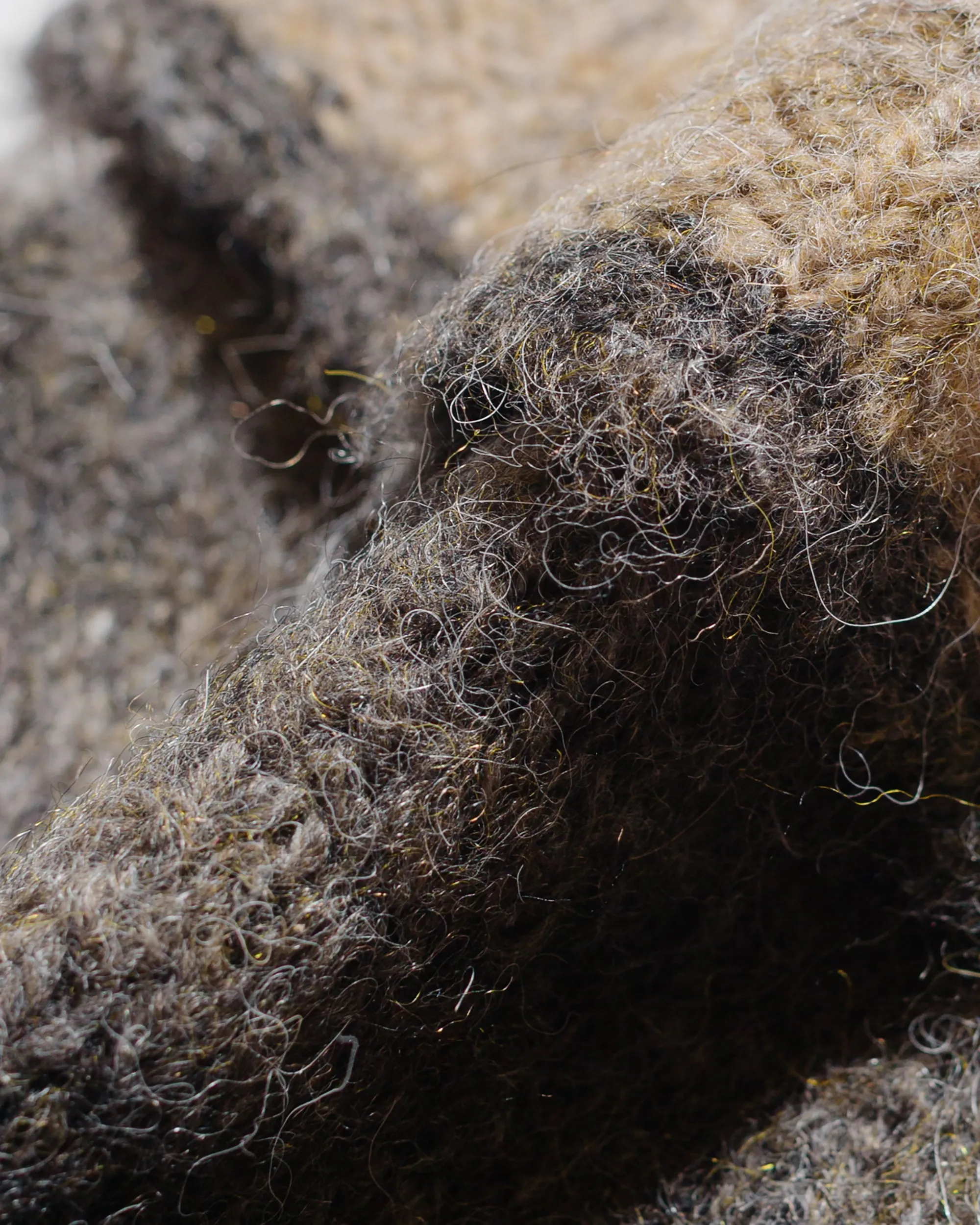 Norse Projects Gradient Alpaca Beanie Utility Khaki sold by Lost & Found product image thumbnail 2