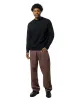 Norse Projects Rom Boiled Wool Crewneck Dark Navy sold by Lost & Found