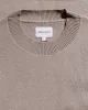 Norse Projects Rom Boiled Wool Crewneck Walnut sold by Lost & Found