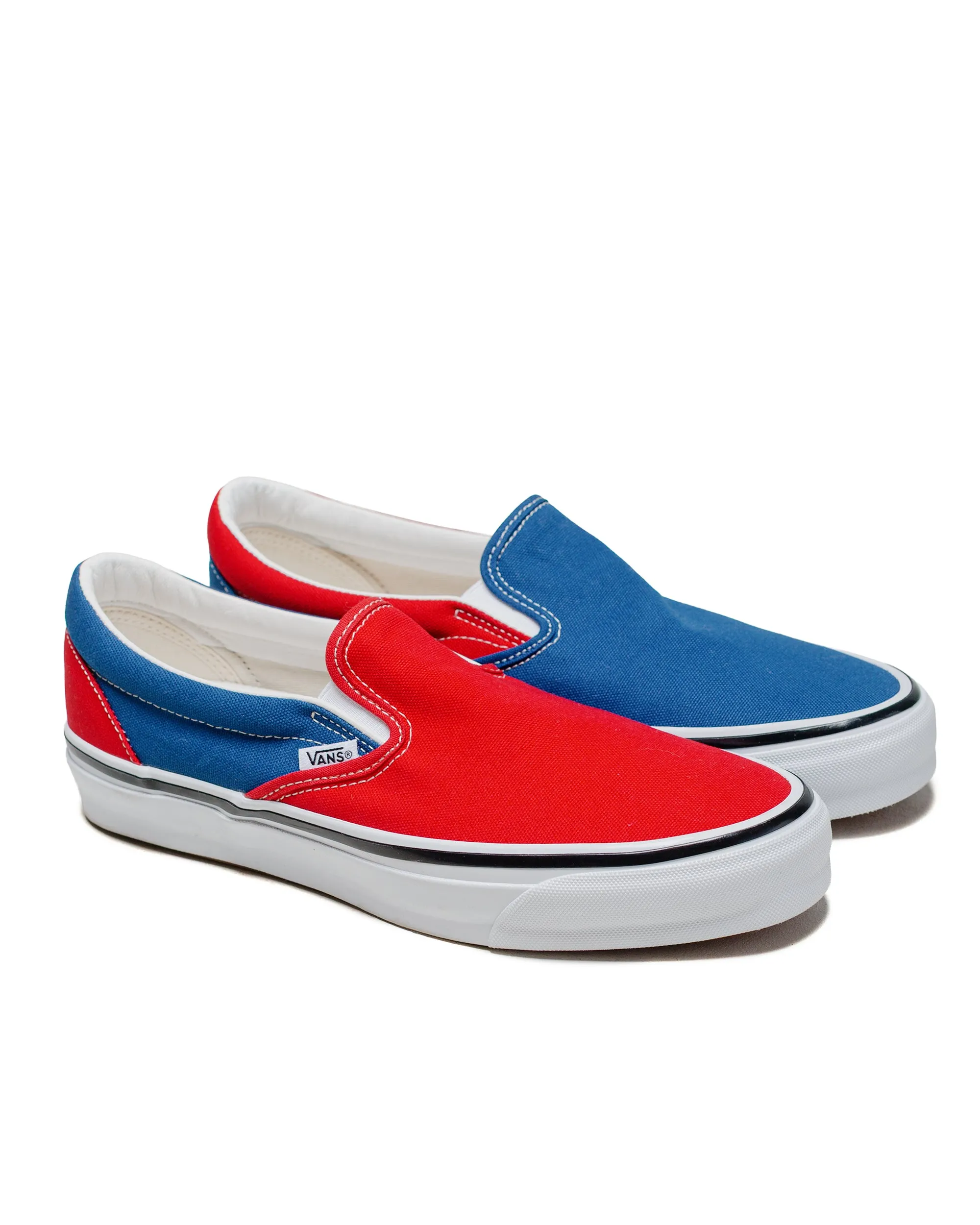 Vans OTW Engineered Garments Classic Slip-On 98 Red/Navy sold by Lost & Found product image thumbnail 2