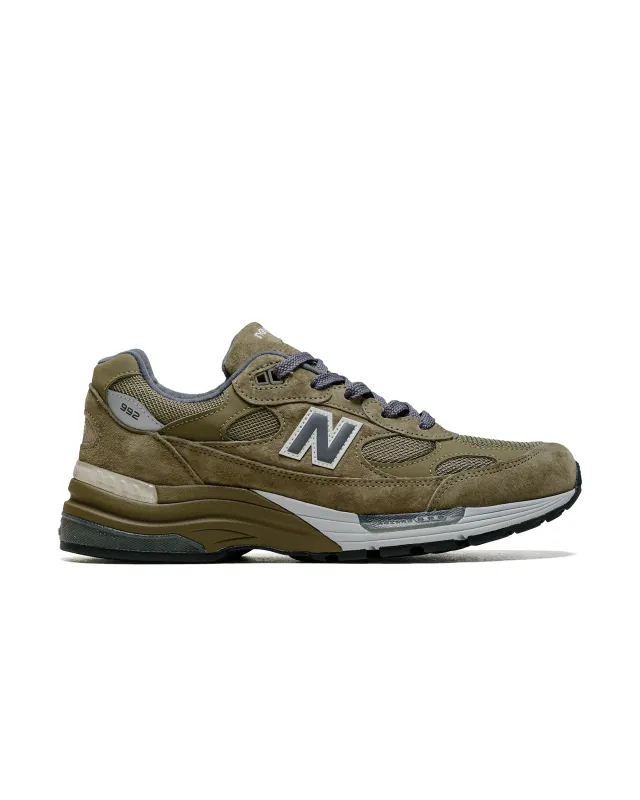 New Balance U992GL Dark Camo/Covert Green/Aluminum Grey made by New Balance