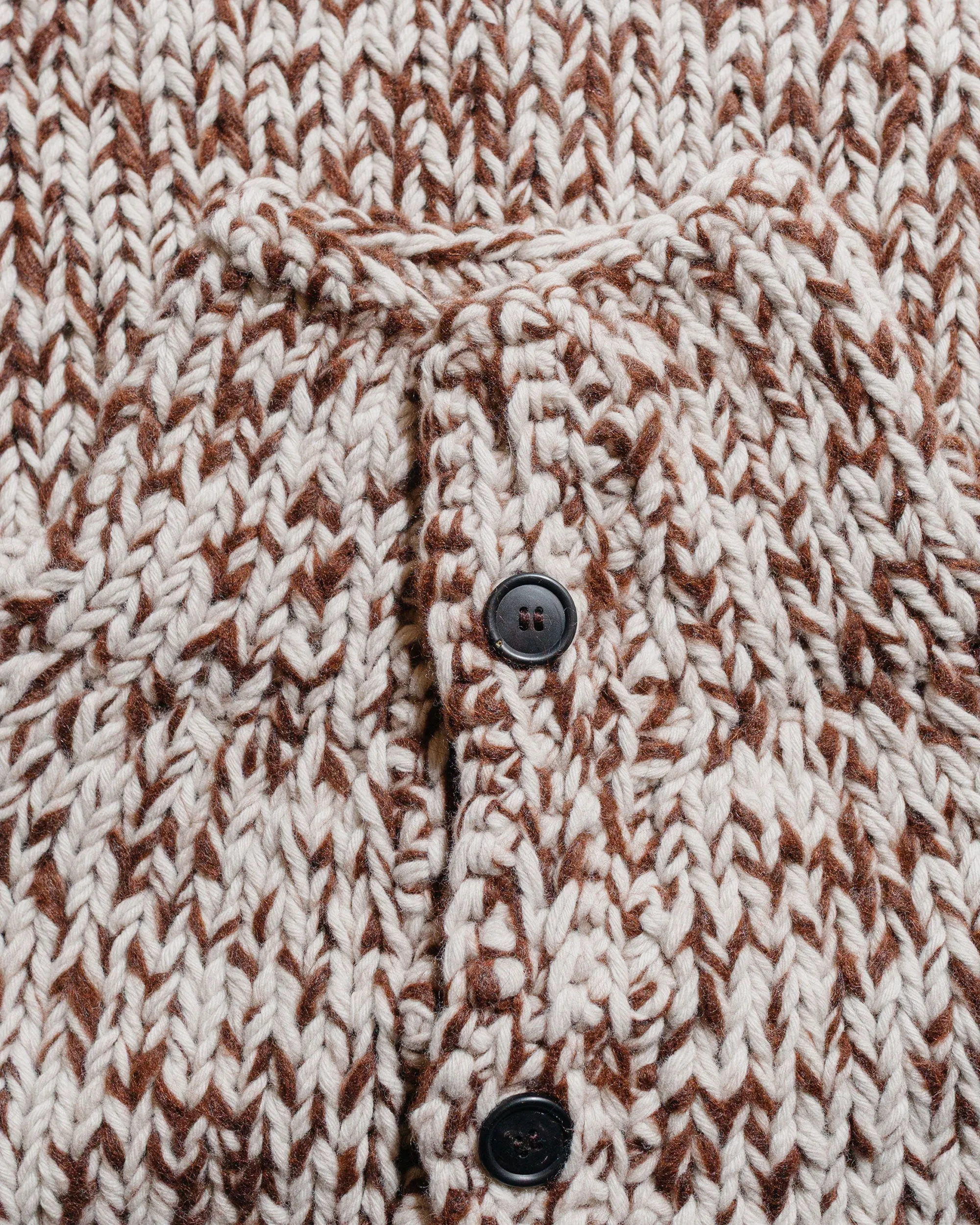 CASEY CASEY Cardigan Woalp Brown sold by Lost & Found product image thumbnail 5