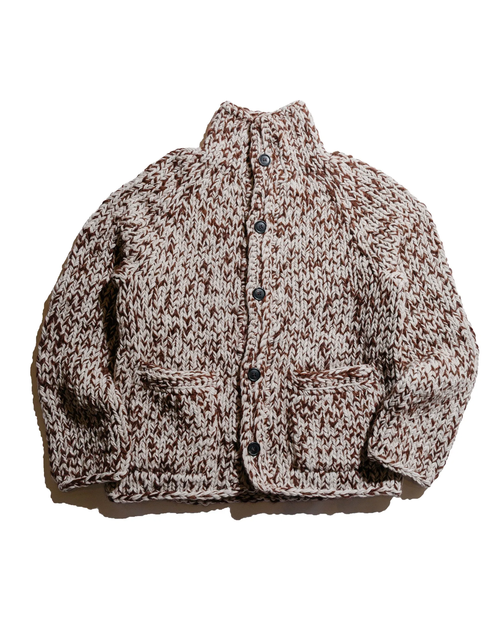 CASEY CASEY Cardigan Woalp Brown sold by Lost & Found