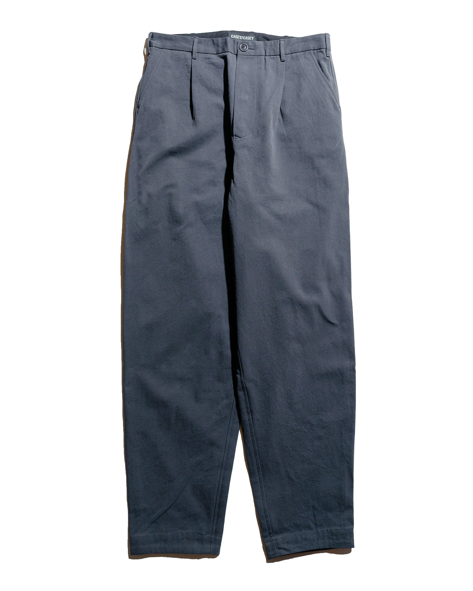 CASEY CASEY Mili Hiroshi Pant Double Cot Blu Skull sold by Lost & Found