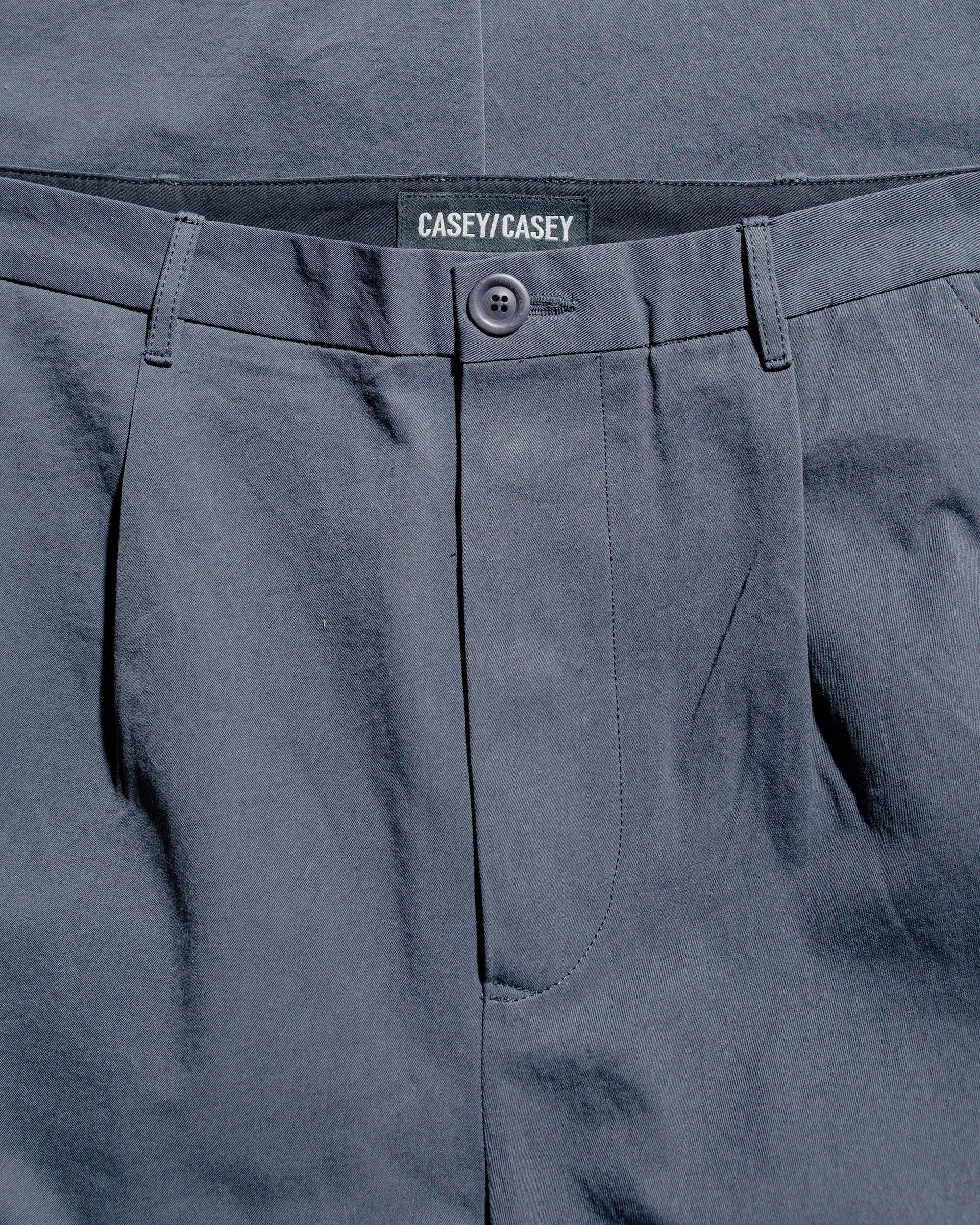 CASEY CASEY Mili Hiroshi Pant Double Cot Blu Skull sold by Lost & Found product image thumbnail 5