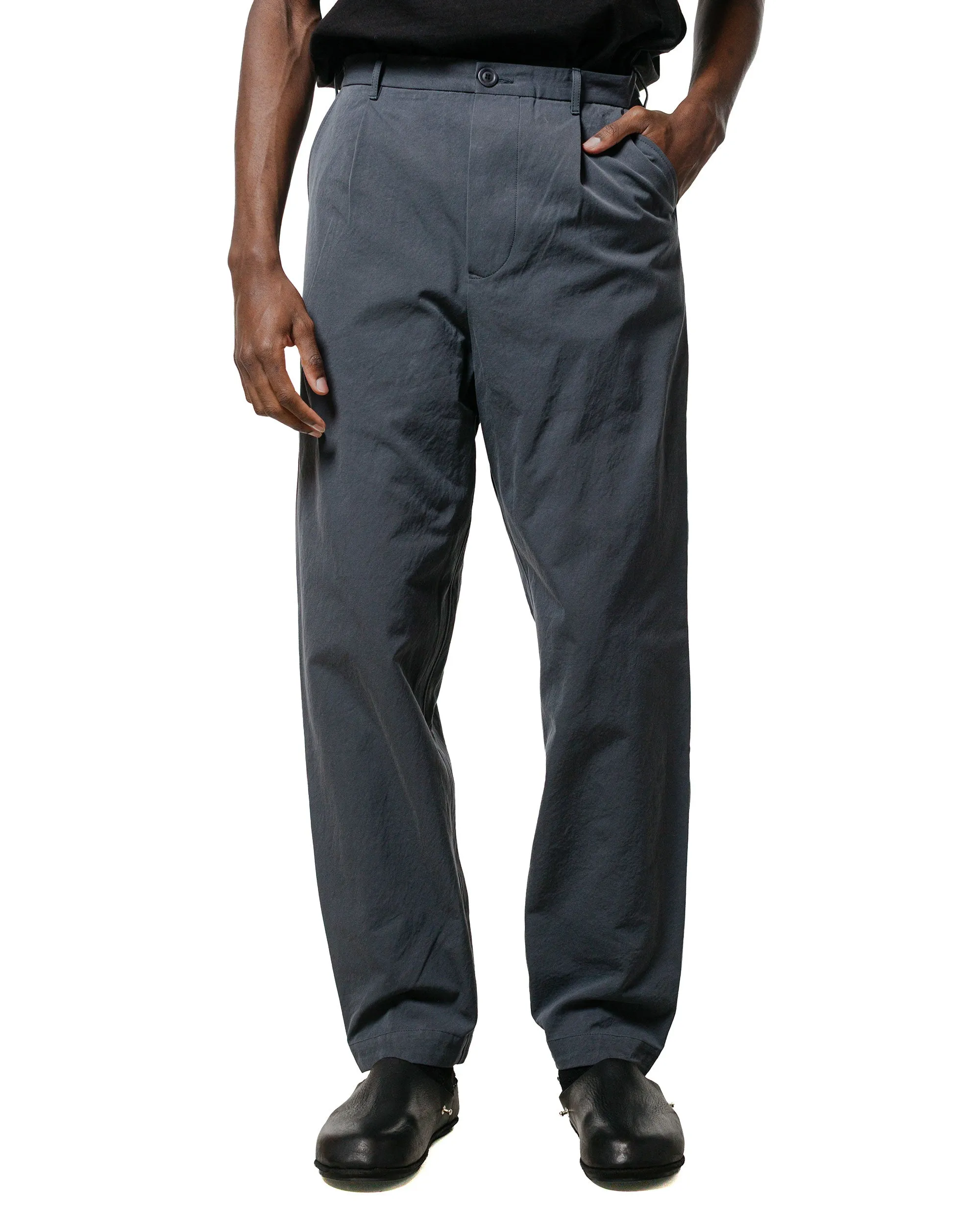 CASEY CASEY Mili Hiroshi Pant Double Cot Blu Skull sold by Lost & Found product image thumbnail 2