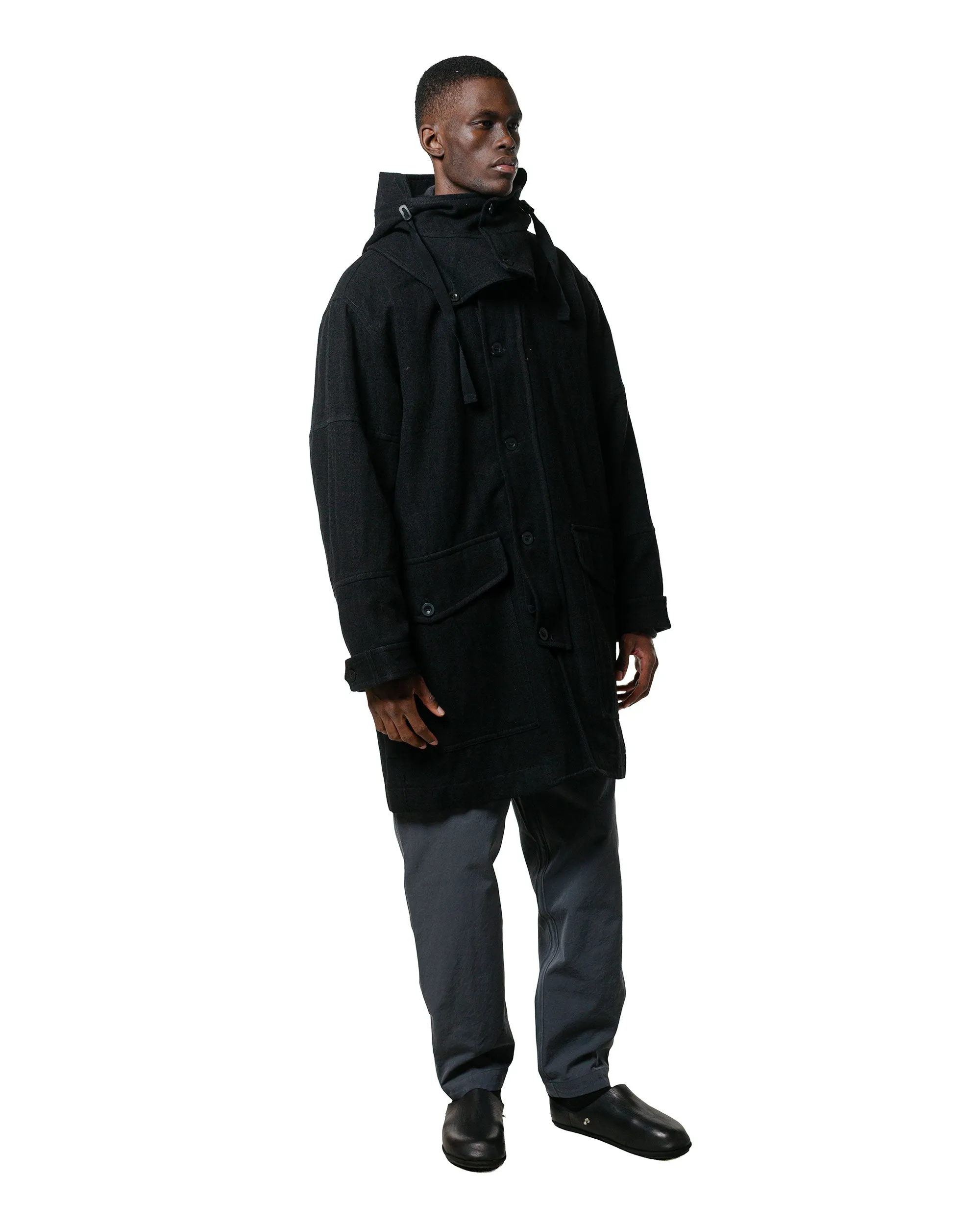 CASEY CASEY Henry Parka Cognac Black sold by Lost & Found product image thumbnail 2