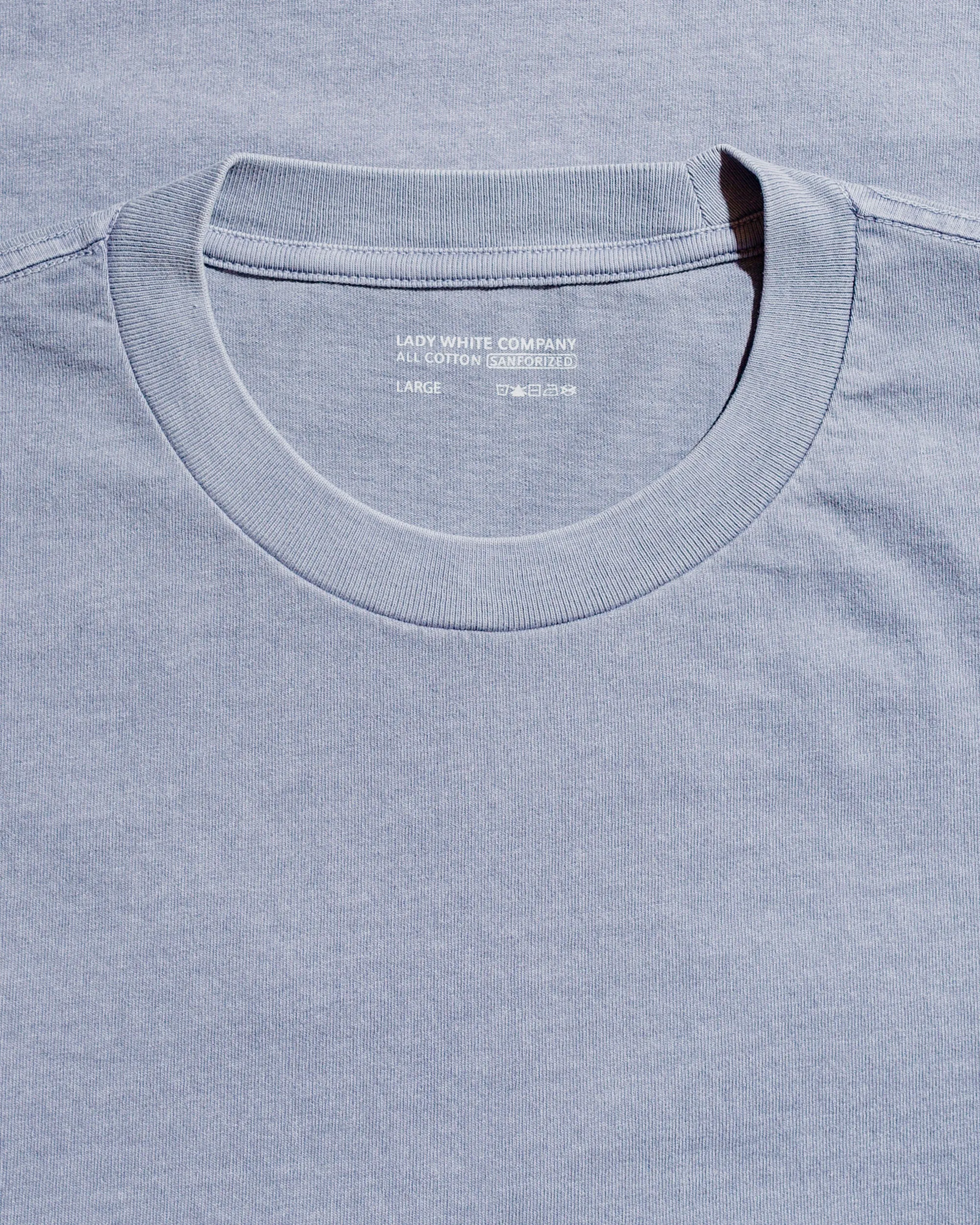 Lady White Co. Municipal T-Shirt Lilac Grey sold by Lost & Found product image thumbnail 4