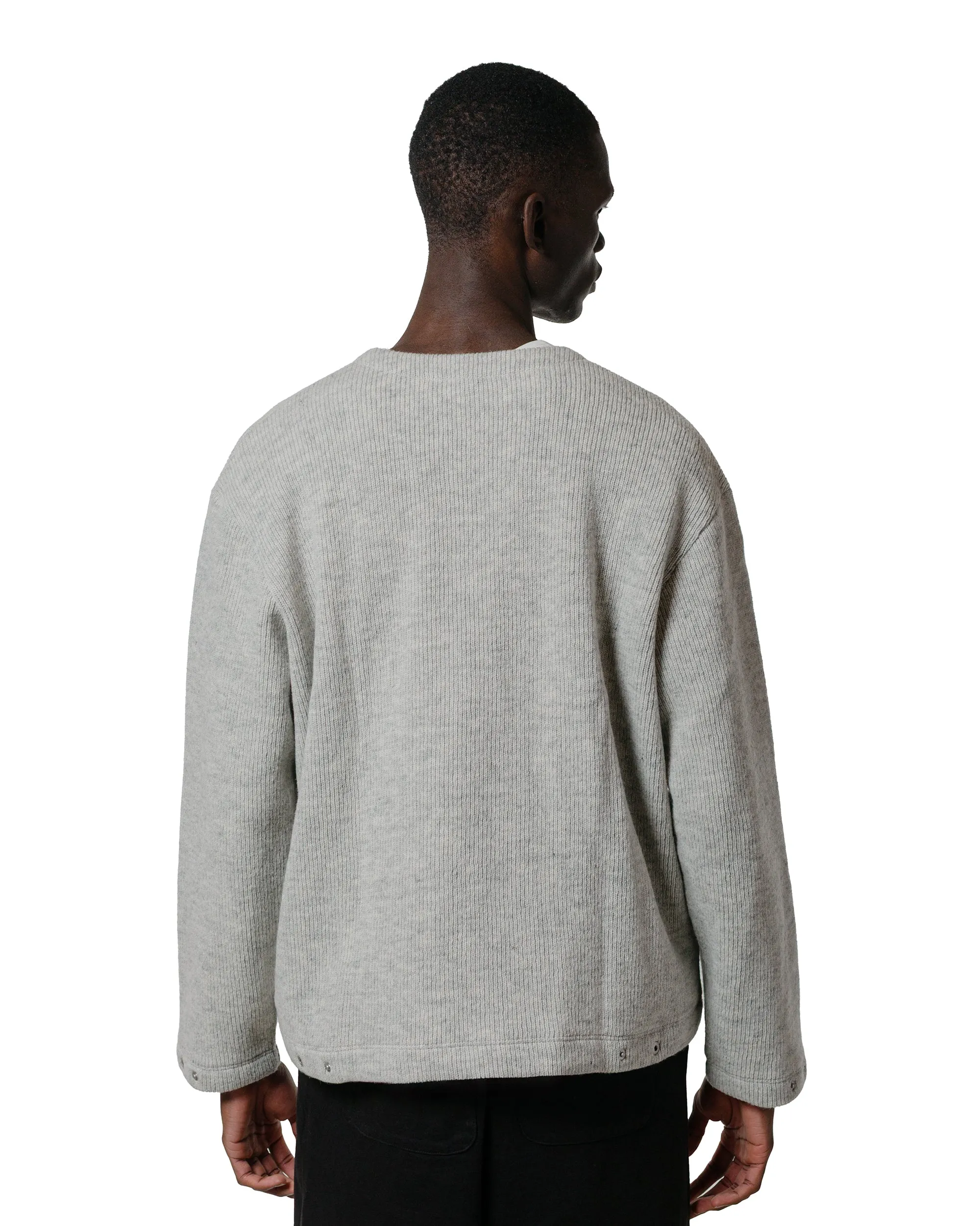 Lady White Co. V Neck Snap Sweater Oat sold by Lost & Found product image thumbnail 3