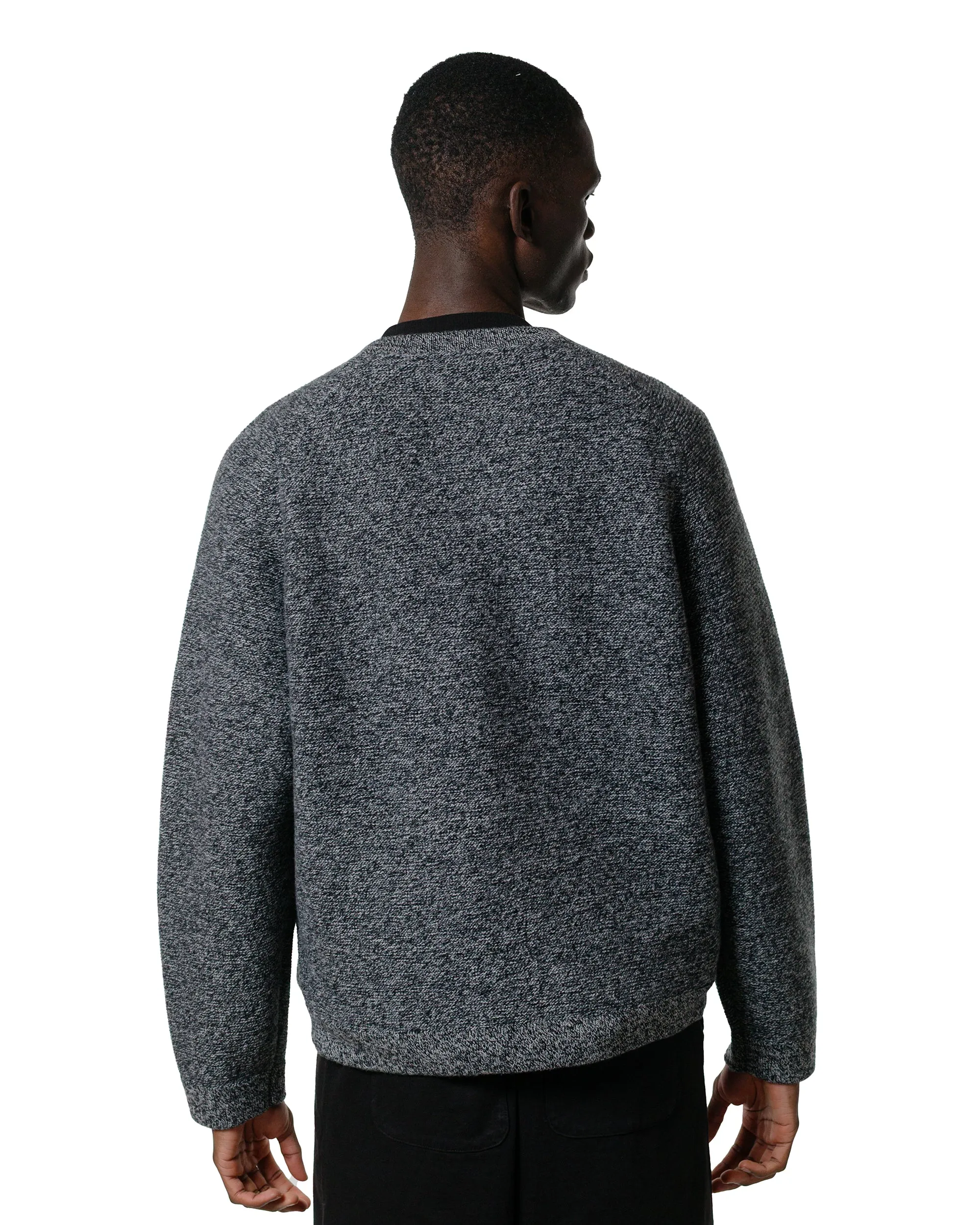 Lady White Co. Wool Link Zip Cardigan Black Twist sold by Lost & Found product image thumbnail 3