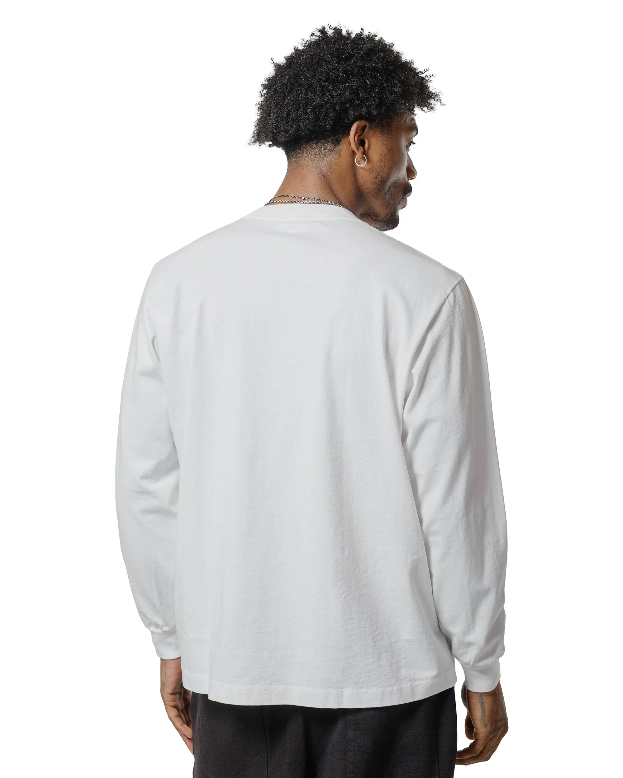 Lady White Co. L/S Municipal T-Shirt White sold by Lost & Found product image thumbnail 3