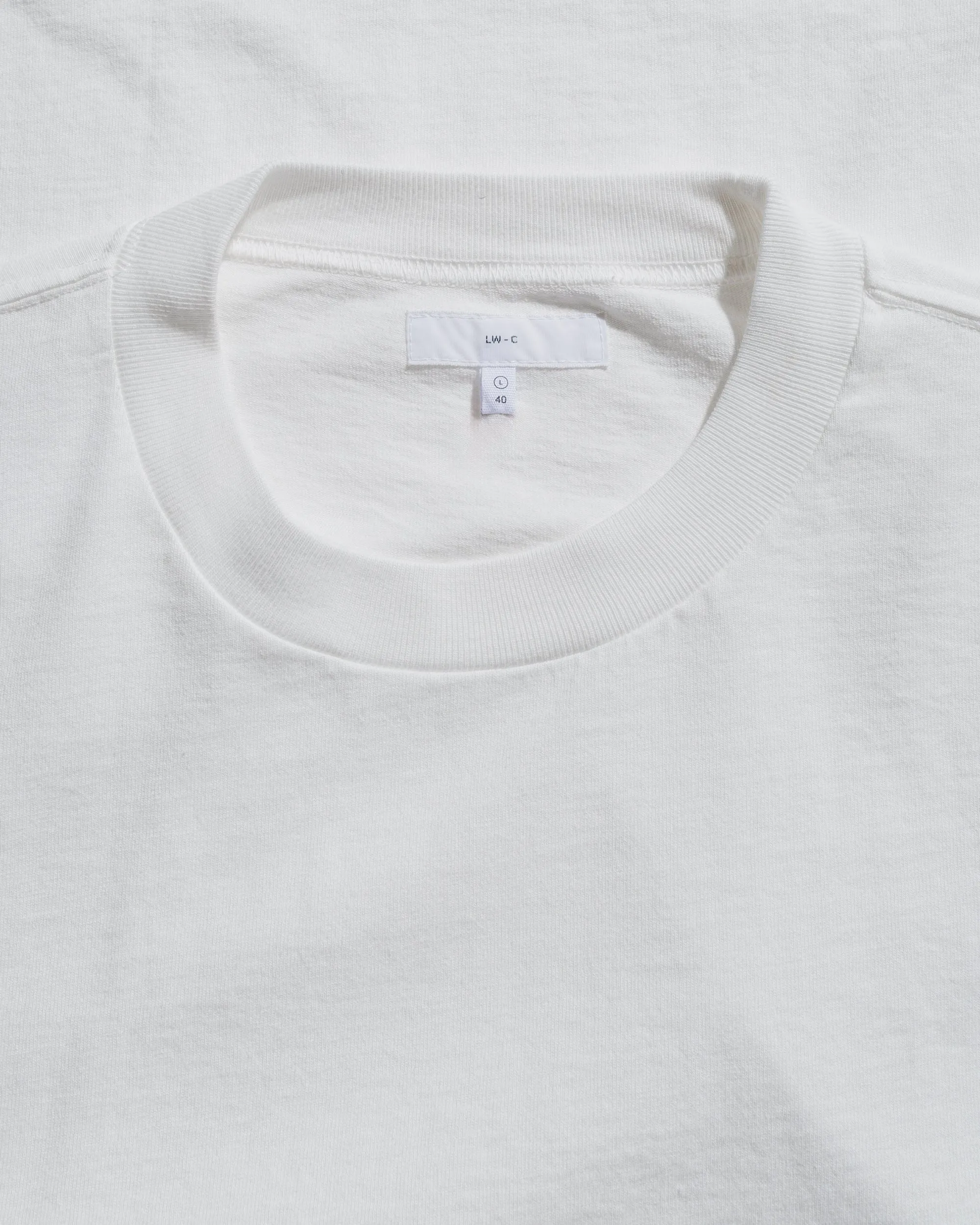Lady White Co. L/S Municipal T-Shirt White sold by Lost & Found product image thumbnail 4
