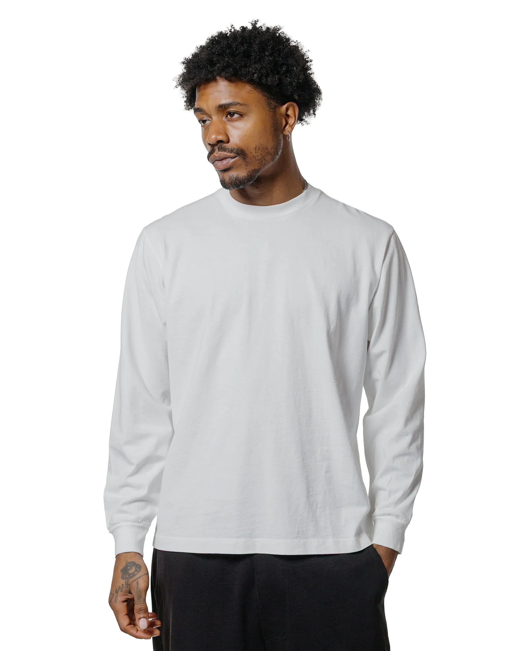 Lady White Co. L/S Municipal T-Shirt White sold by Lost & Found product image thumbnail 2