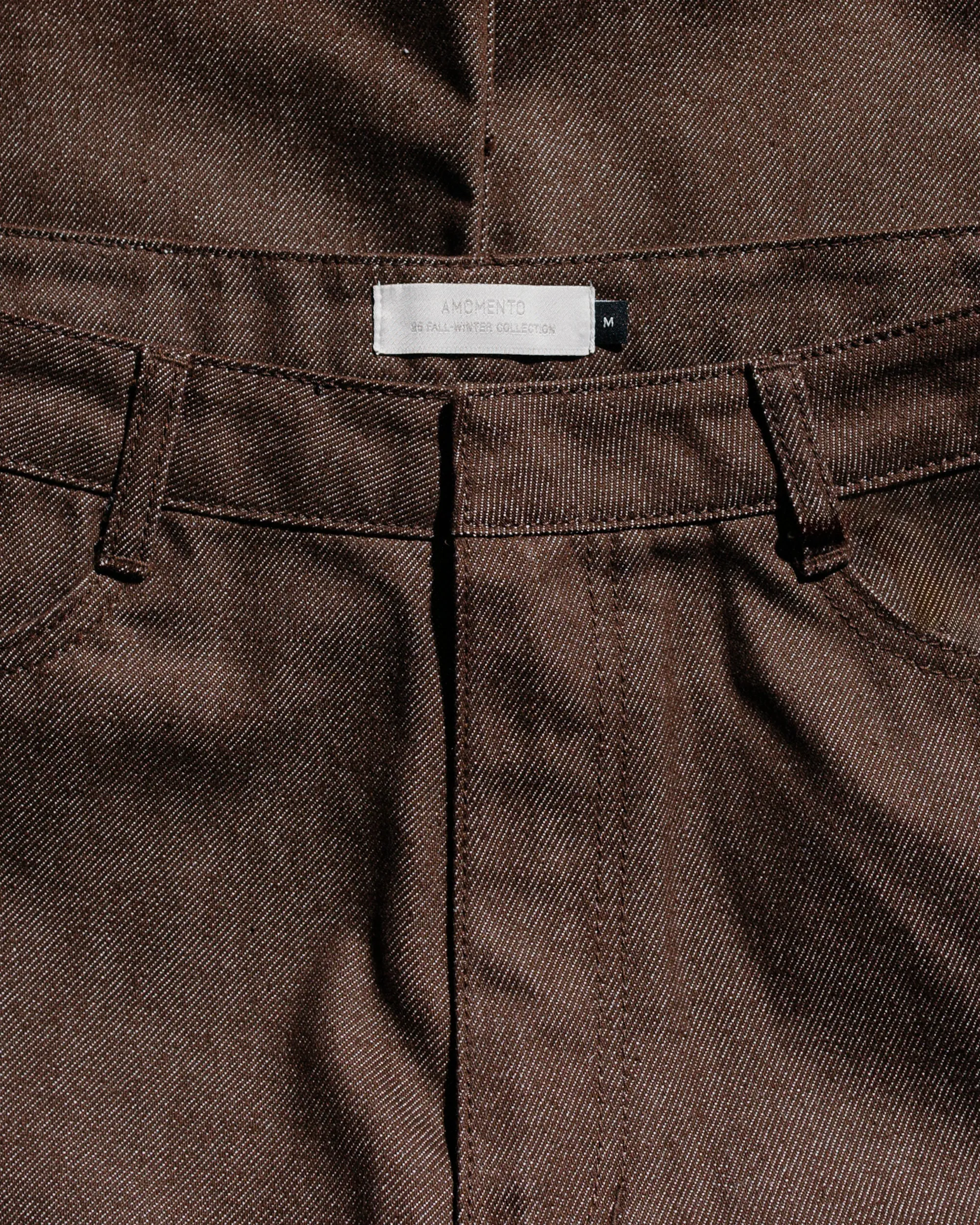 Amomento Men's Color Indigo Denim Brown sold by Lost & Found product image thumbnail 5