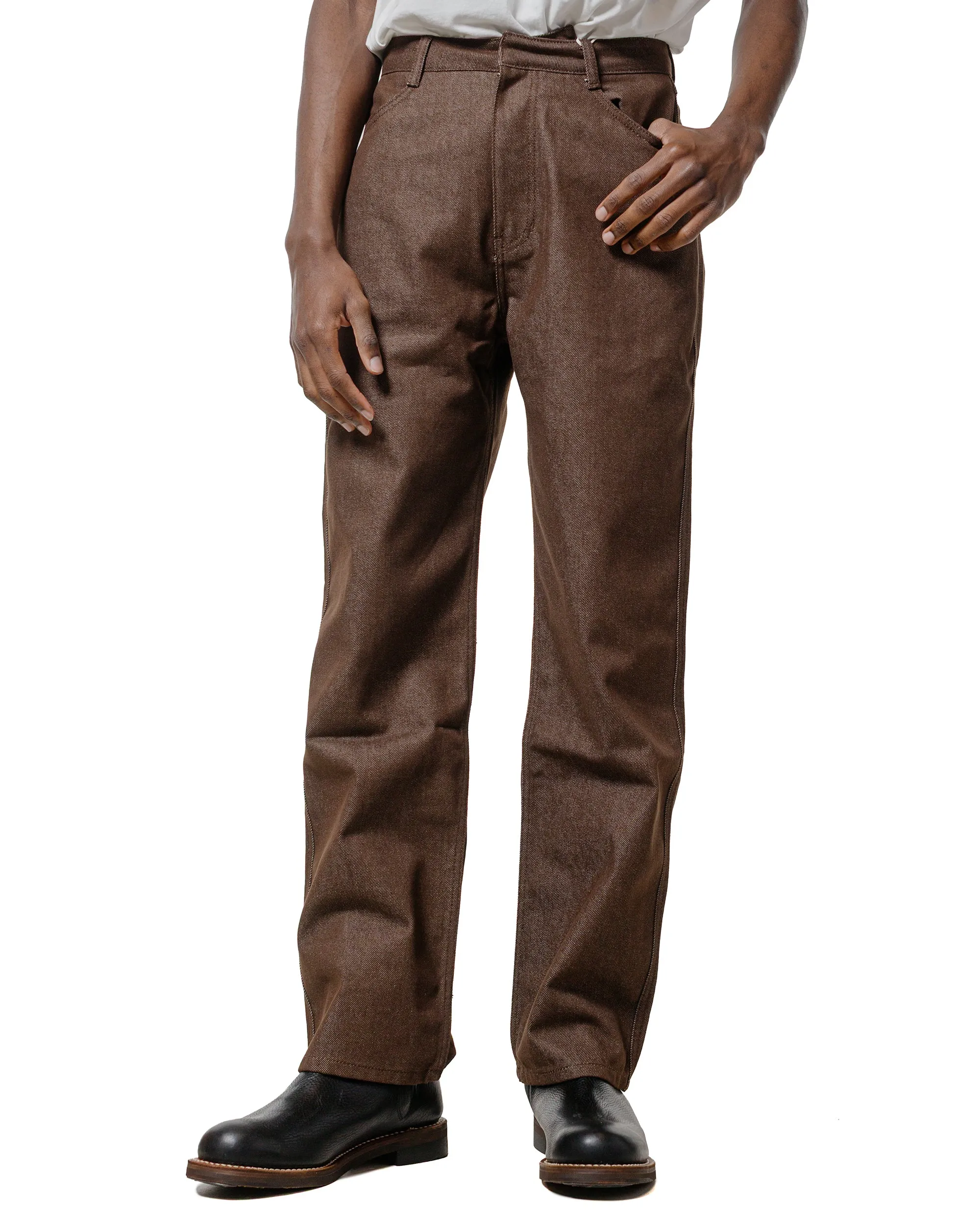 Amomento Men's Color Indigo Denim Brown sold by Lost & Found product image thumbnail 2