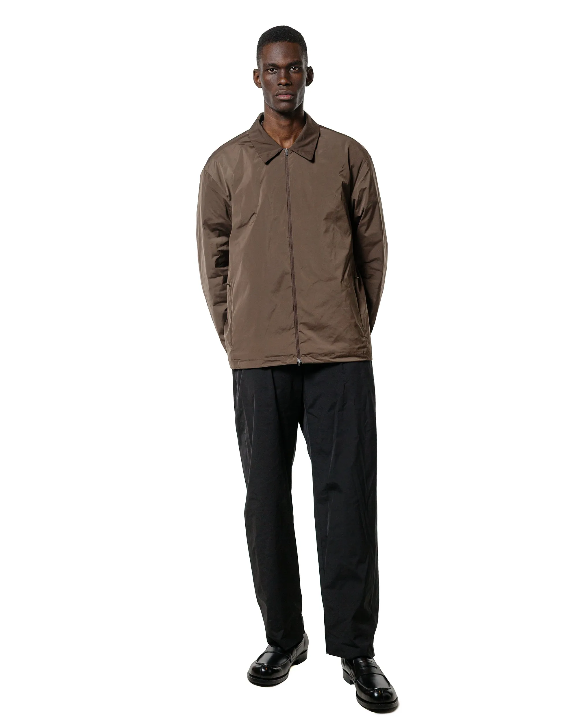 Amomento Taffeta Padded Jumper Brown sold by Lost & Found product image thumbnail 4