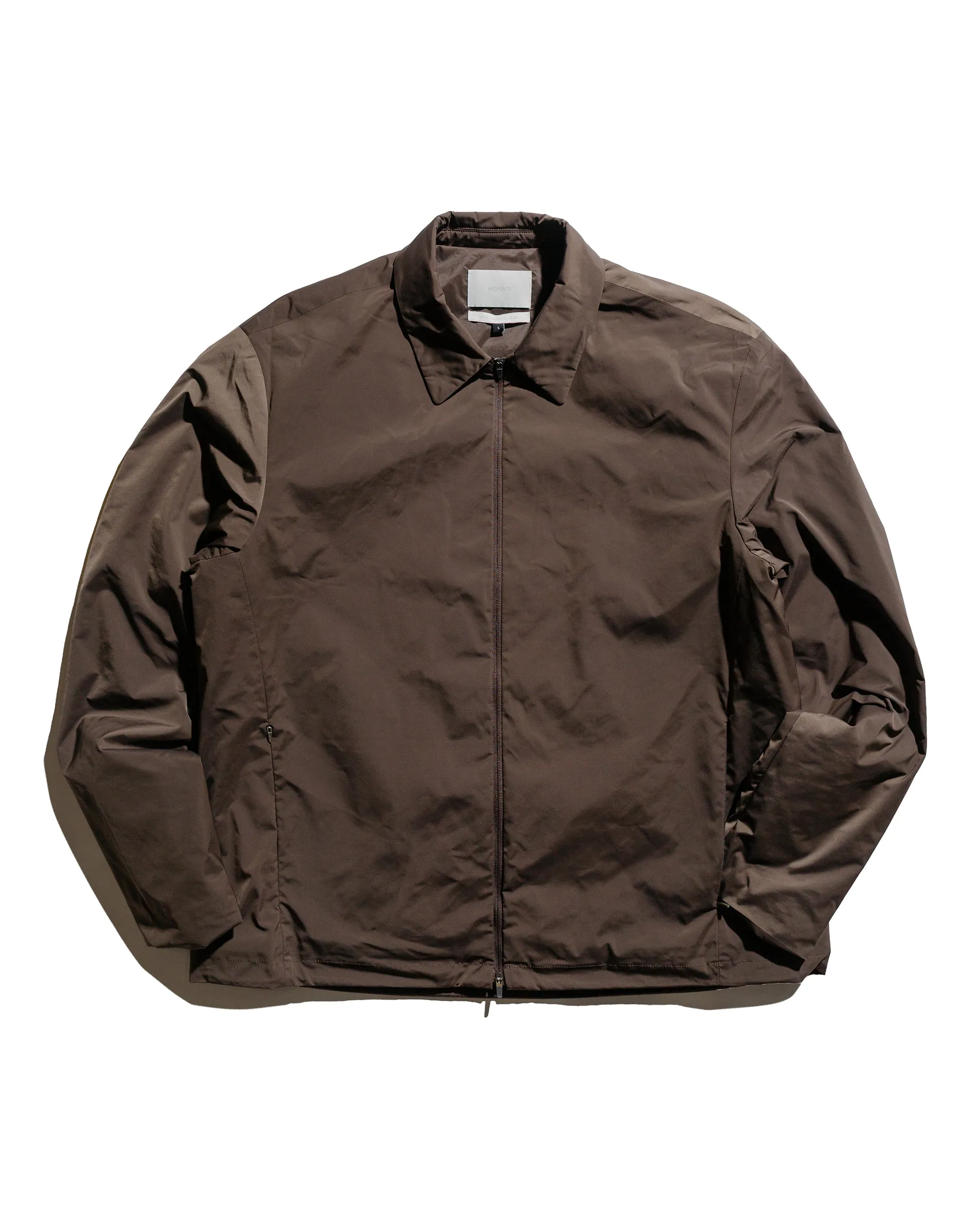 Amomento Taffeta Padded Jumper Brown sold by Lost & Found