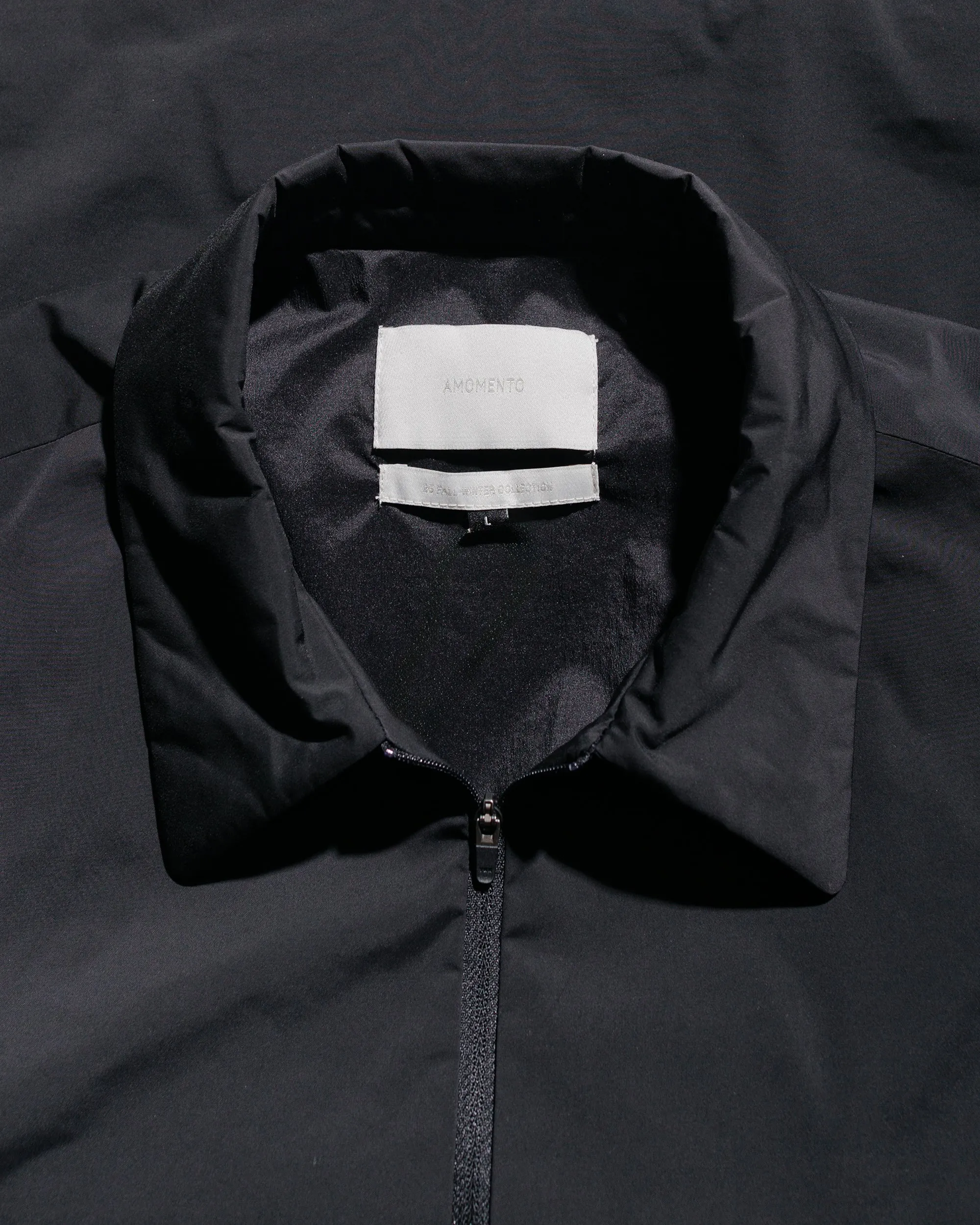 Amomento Taffeta Padded Jumper Black sold by Lost & Found product image thumbnail 5