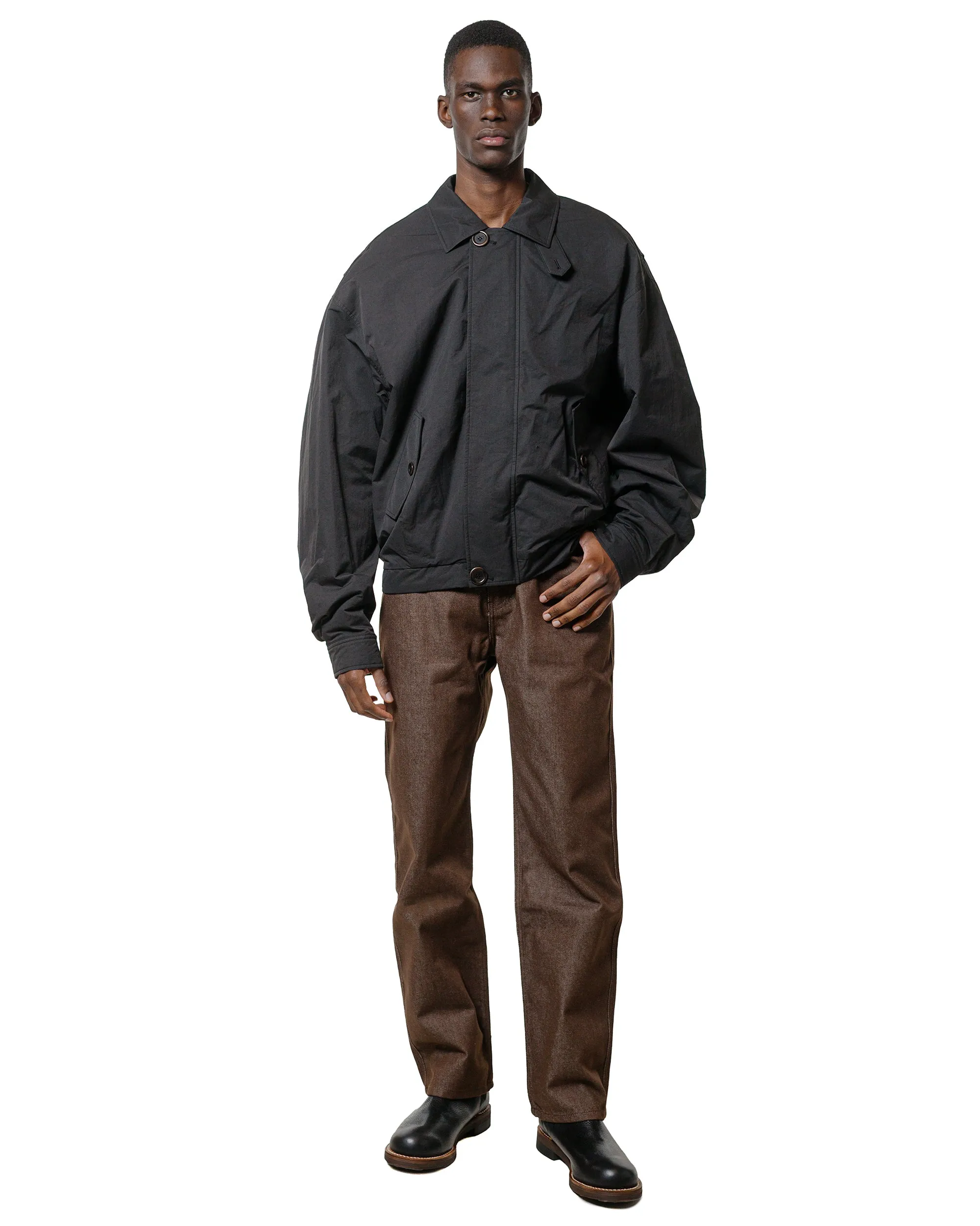 Amomento Padded Cotton Nylon Jumper Black sold by Lost & Found product image thumbnail 4