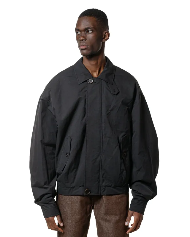 Amomento Padded Cotton Nylon Jumper Black | Parallel