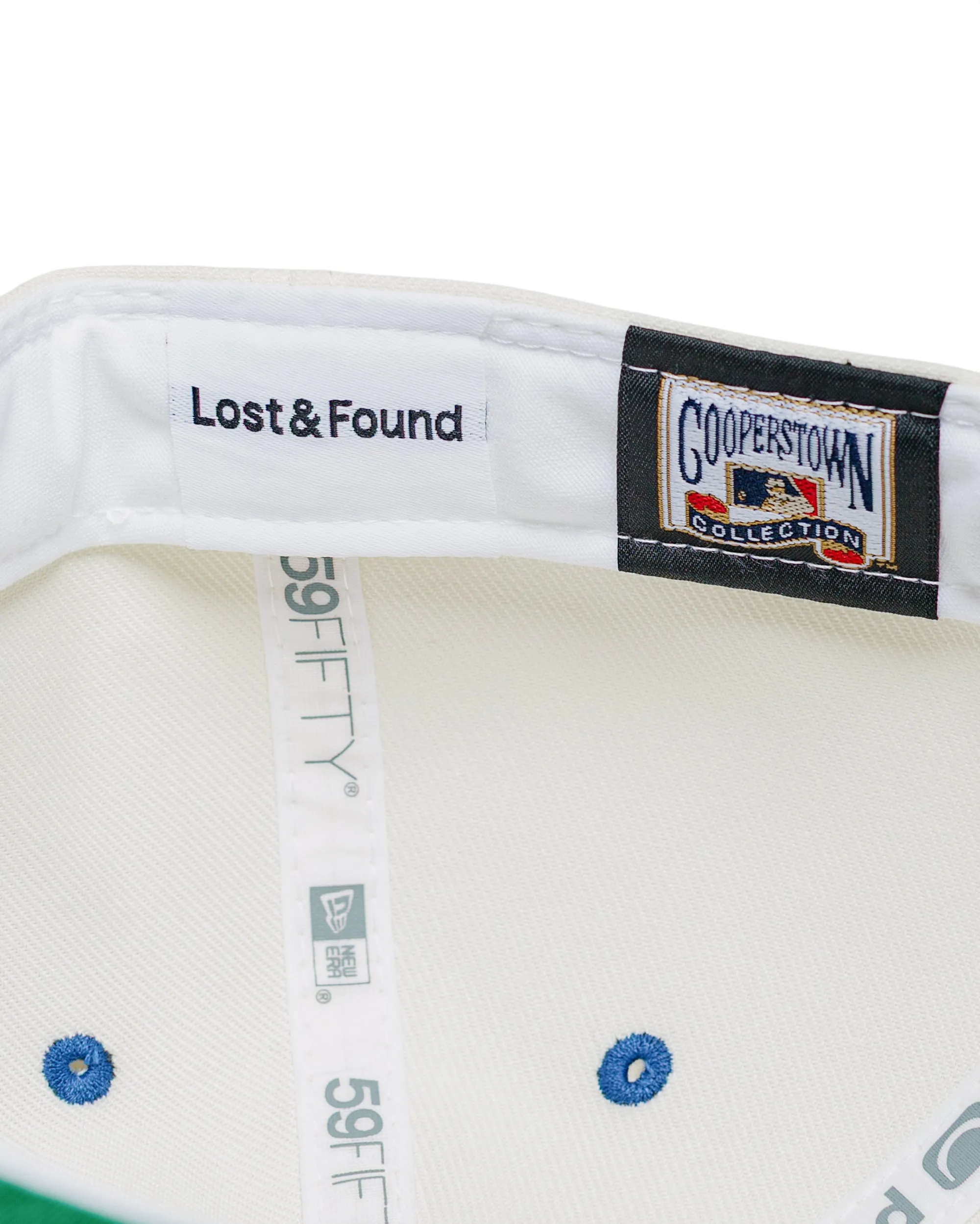 Lost & Found / MLB© - Toronto Blue Jays New Era Fitted Off White/Royal sold by Lost & Found product image thumbnail 5