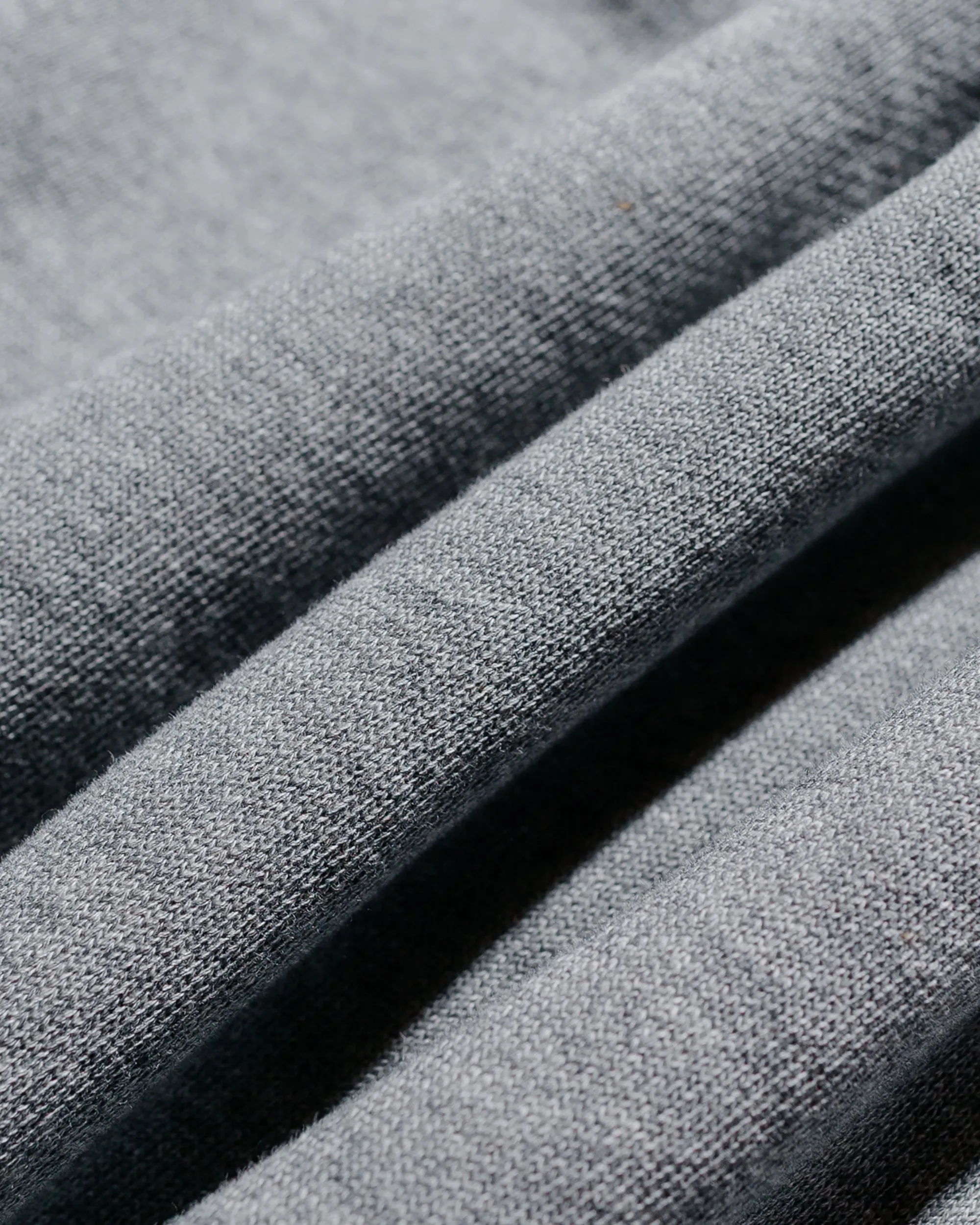 Merz B. Schwanen ZIPC01 Zip Collar Sweatshirt Grey Melange sold by Lost & Found product image thumbnail 5