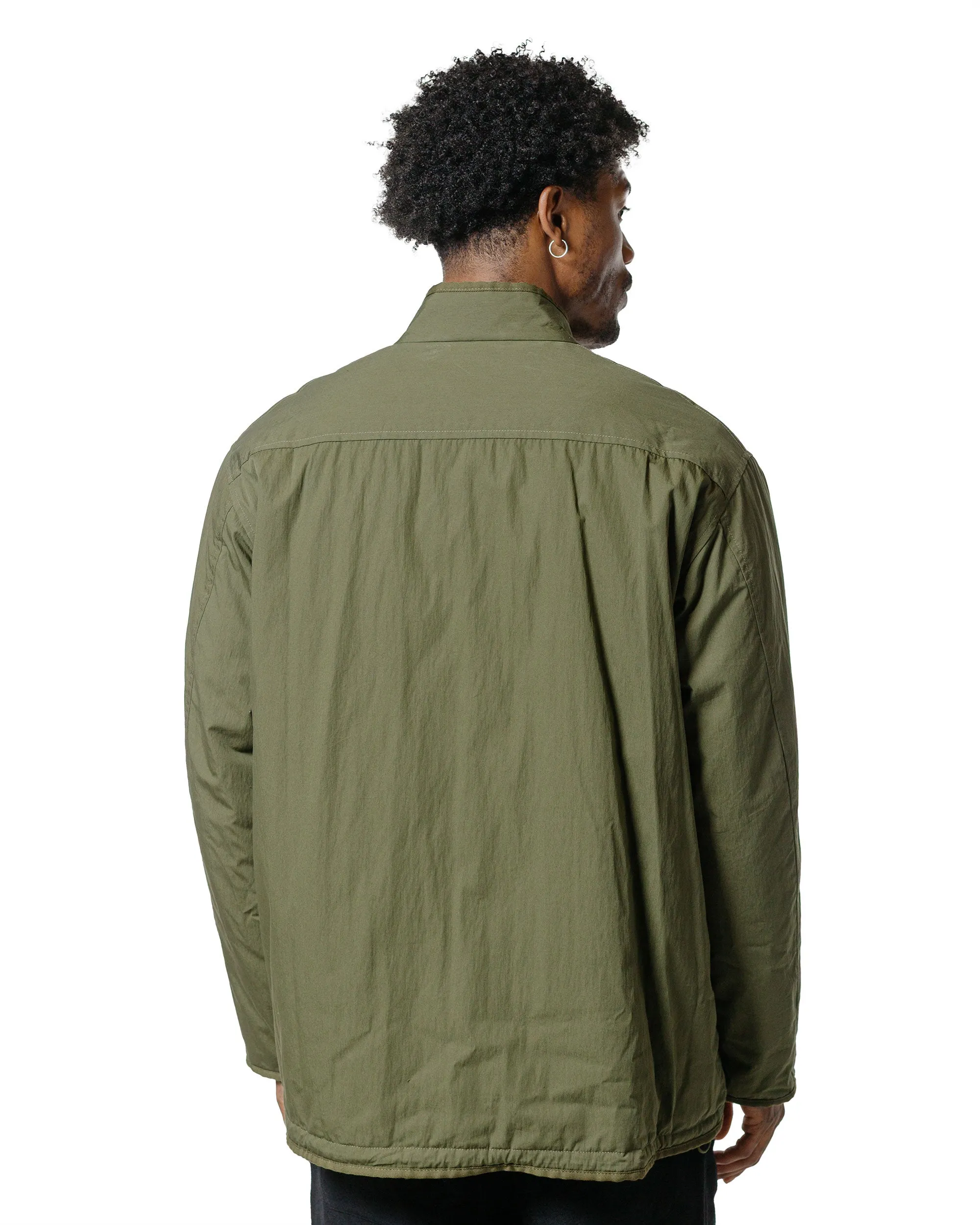 Sage de Cret Reversible Stand Collar Jacket Olive sold by Lost & Found product image thumbnail 5