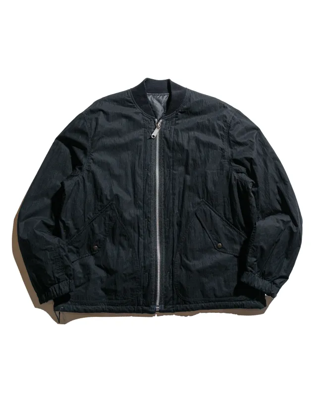 Sage de Cret Reversible MA-1 Type Jacket Black sold by Lost & Found